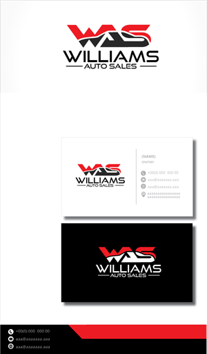 Logo Design by zebronicgraphic for Williams auto sales | Design: #30155268