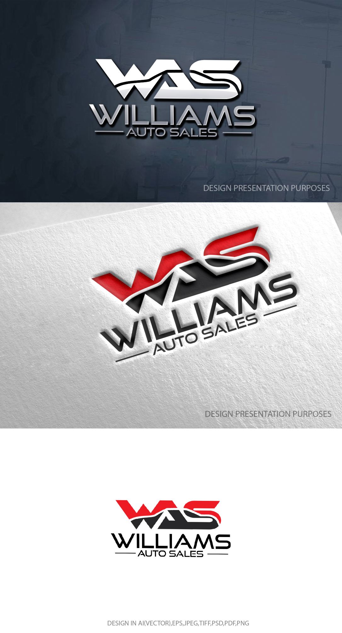 Design de Logo par zebronicgraphic pour Williams auto sales | Design #30155269