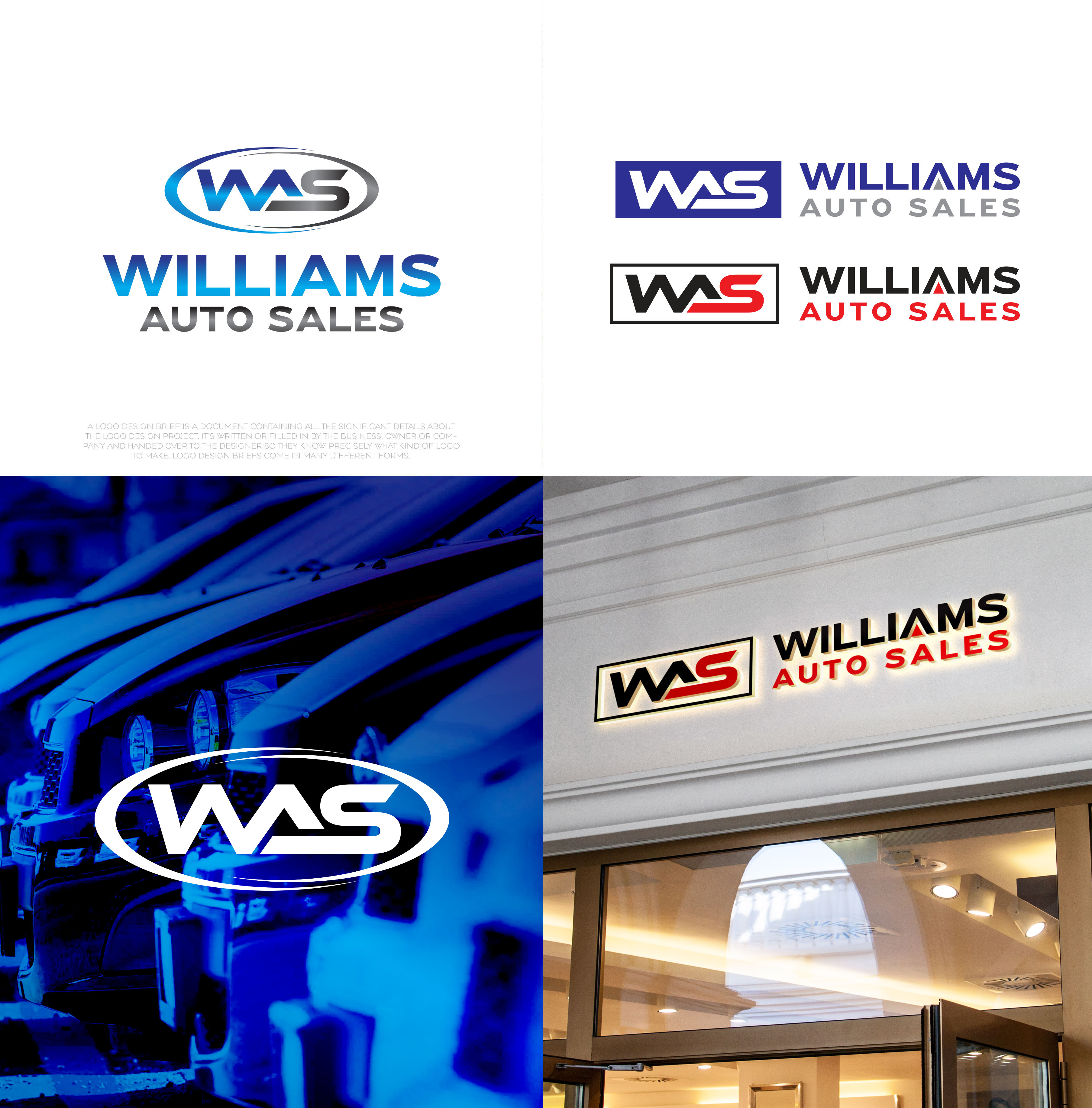 Logo-Design von aexoagency für Williams auto sales | Design #30156100