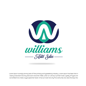 Logo Design by Rupok MT for Williams auto sales | Design: #30280654