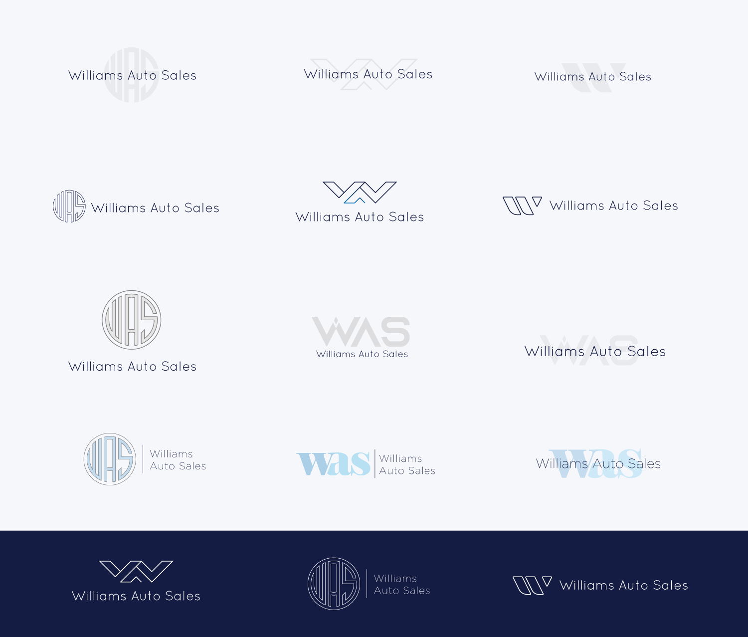 Logo Design by Sofia Pereira for Williams auto sales | Design #30156967