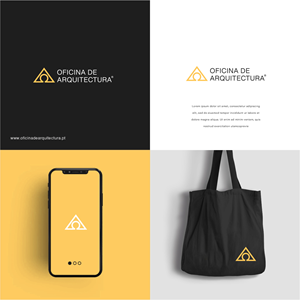 Logo Design by creative.visuals for Oficina de Arquitectura - J.G.A.B. Arquitectos Associados, Lda - 517405334 | Design: #30196972
