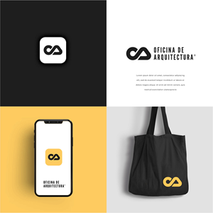 Logo Design by creative.visuals for Oficina de Arquitectura - J.G.A.B. Arquitectos Associados, Lda - 517405334 | Design: #30263088