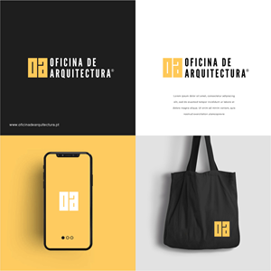 Logo Design by creative.visuals for Oficina de Arquitectura - J.G.A.B. Arquitectos Associados, Lda - 517405334 | Design: #30263089
