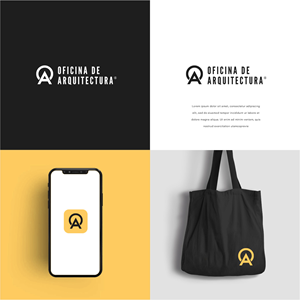 Logo Design by creative.visuals for Oficina de Arquitectura - J.G.A.B. Arquitectos Associados, Lda - 517405334 | Design: #30263355