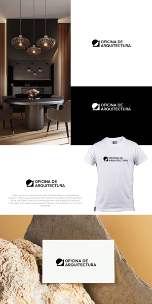 Logo Design by Liyana for Oficina de Arquitectura - J.G.A.B. Arquitectos Associados, Lda - 517405334 | Design: #30173802