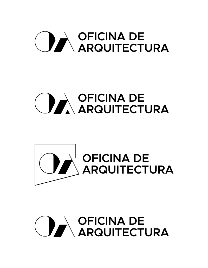 Logo Design by Liyana for Oficina de Arquitectura - J.G.A.B. Arquitectos Associados, Lda - 517405334 | Design #30264385