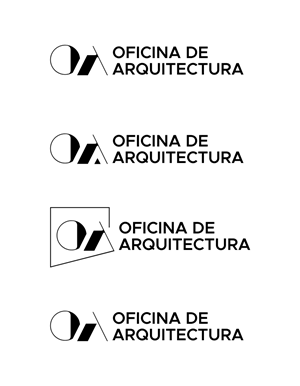 Logo Design by Liyana for Oficina de Arquitectura - J.G.A.B. Arquitectos Associados, Lda - 517405334 | Design: #30264385