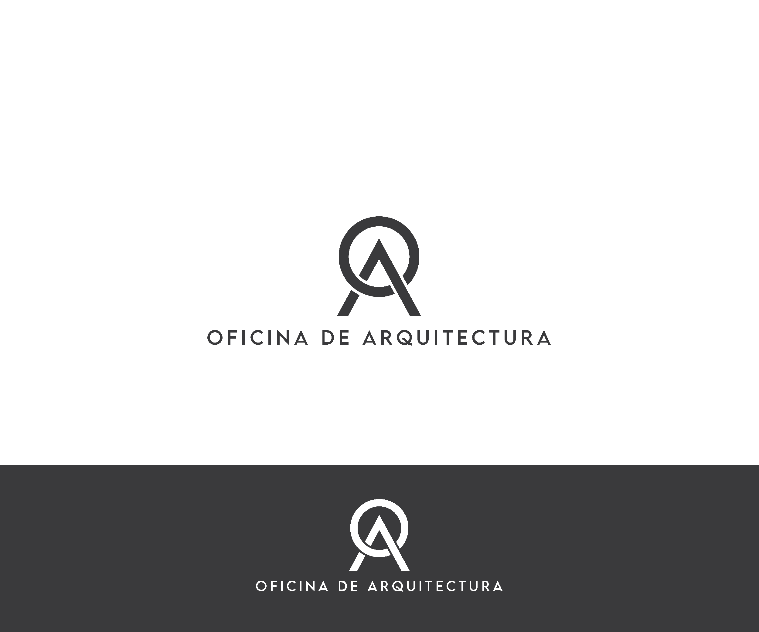 Logo Design by saulogchito for Oficina de Arquitectura - J.G.A.B. Arquitectos Associados, Lda - 517405334 | Design #30178459