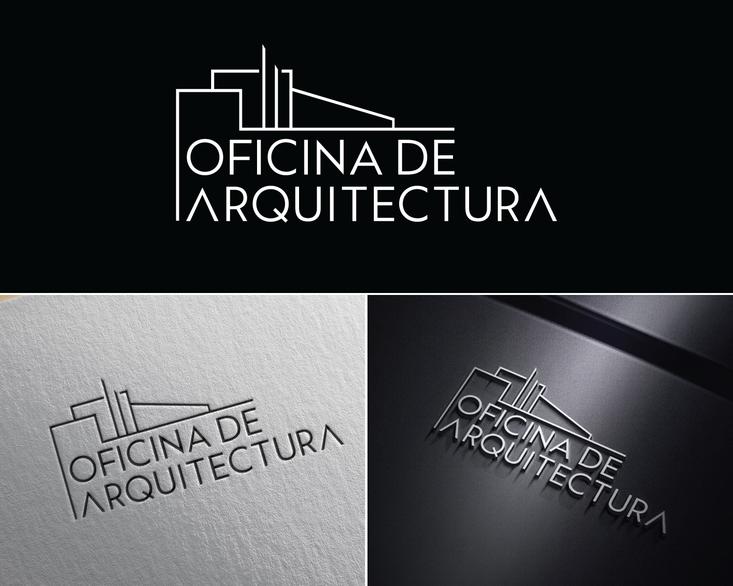 Design de Logo par Atec pour Oficina de Arquitectura - J.G.A.B. Arquitectos Associados, Lda - 517405334 | Design #30176440
