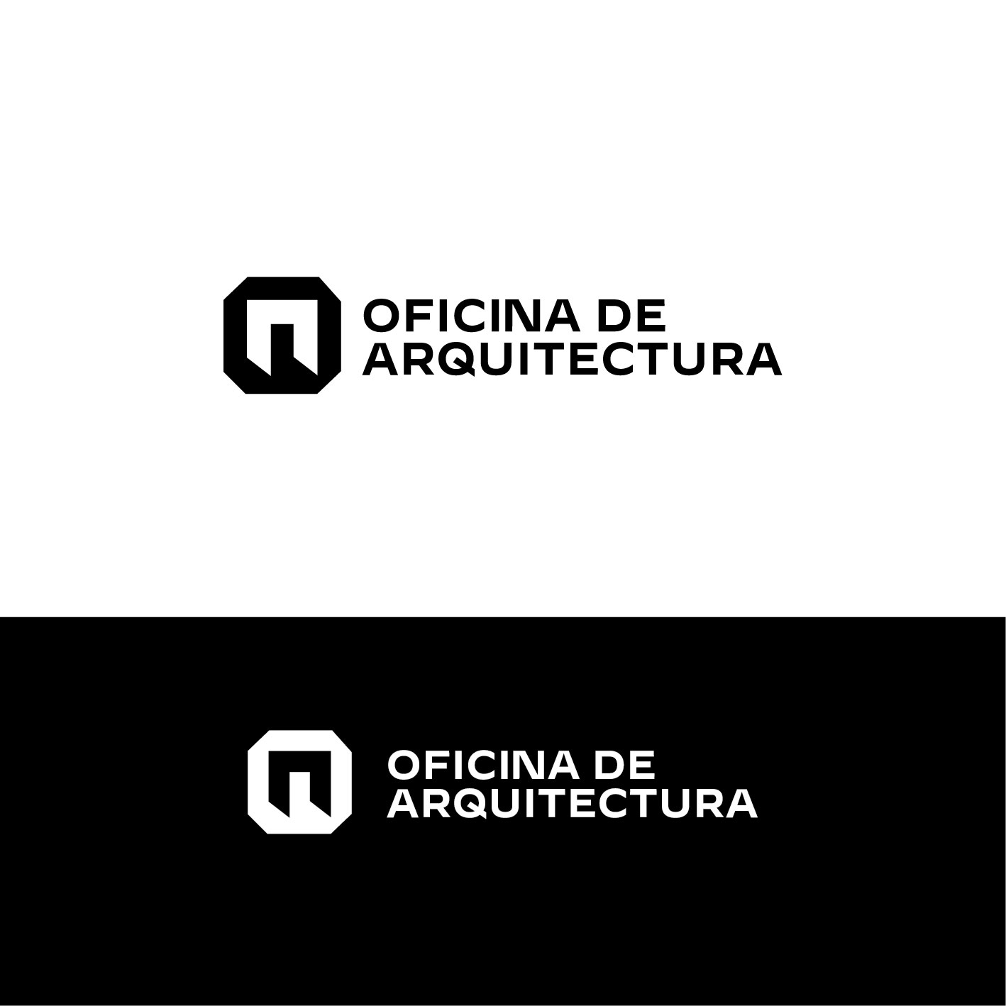 Logo Design by 68_Design for Oficina de Arquitectura - J.G.A.B. Arquitectos Associados, Lda - 517405334 | Design #30166514