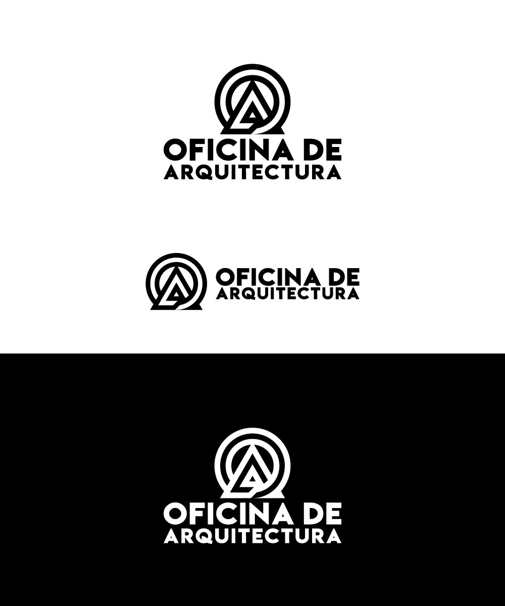 Logo Design by Trident for Oficina de Arquitectura - J.G.A.B. Arquitectos Associados, Lda - 517405334 | Design #30165964