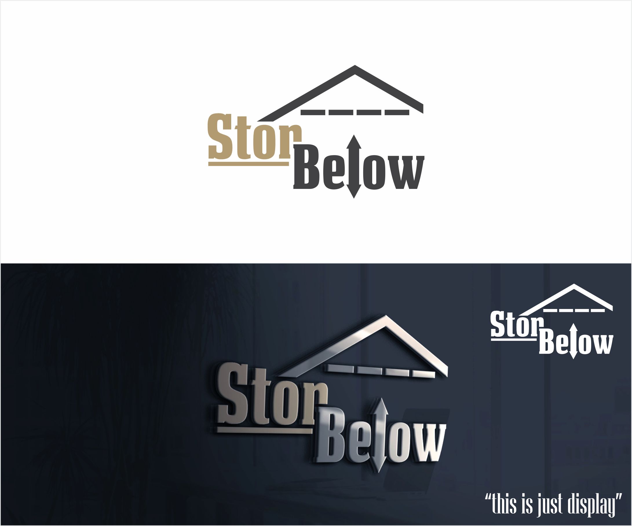 Logo Design by alkaline for StorBelow | Design #30157744