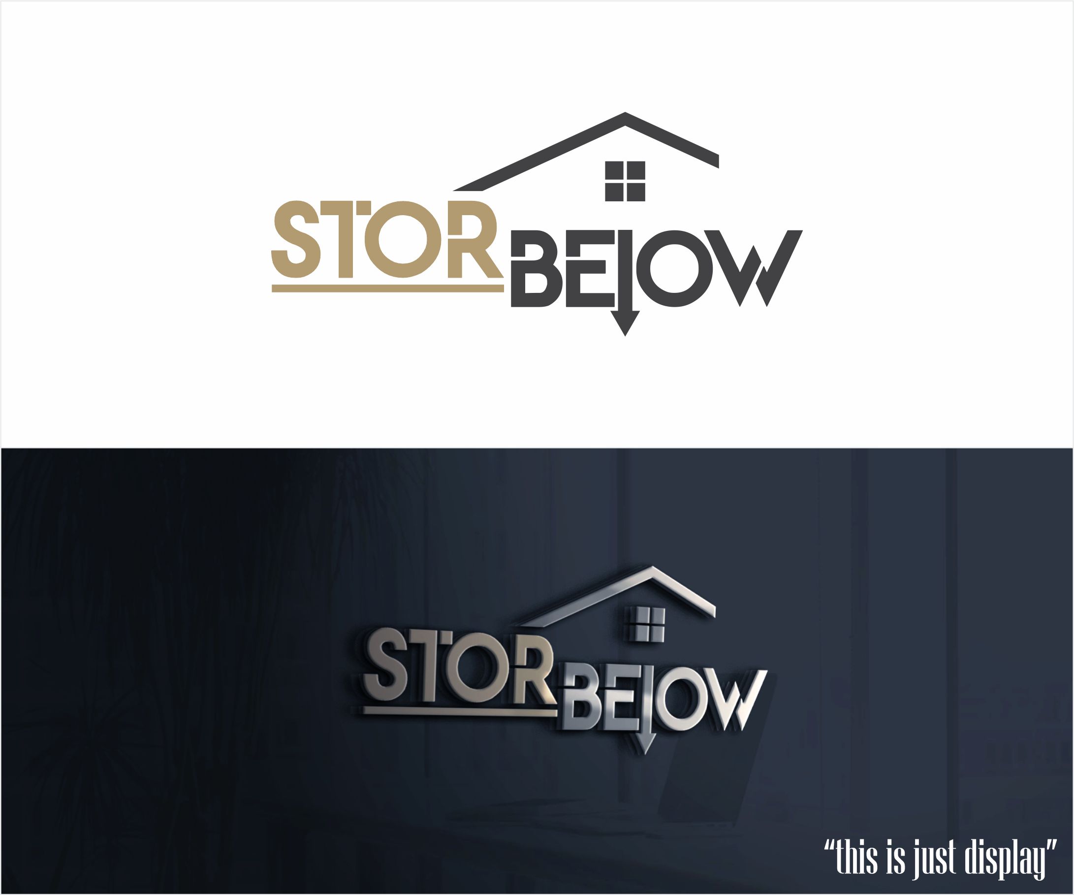 Logo Design by alkaline for StorBelow | Design #30226850
