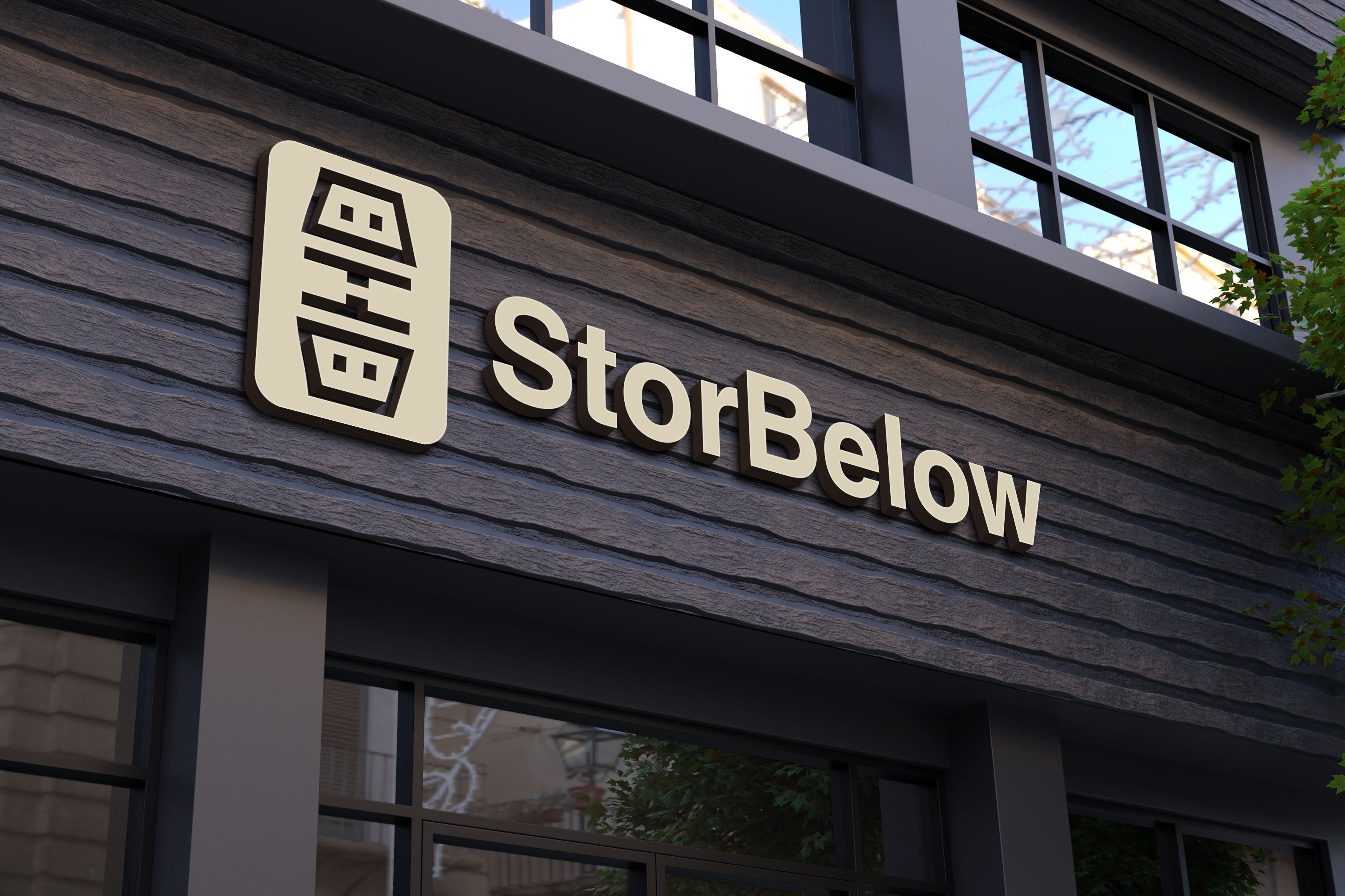Logo Design by Kavth for StorBelow | Design #30195289