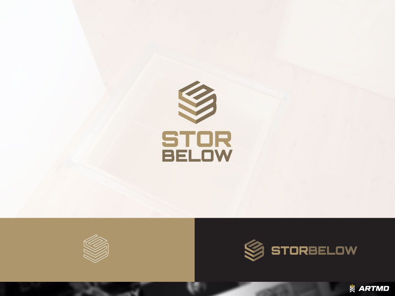 Logo Design by ARTMD for StorBelow | Design #30157597