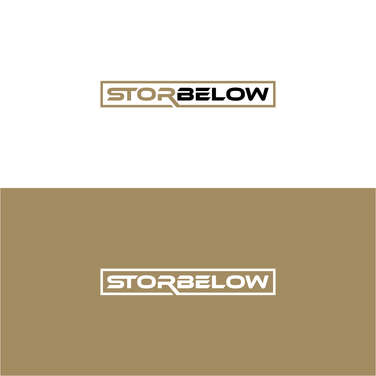 Logo Design by Kaze56 for StorBelow | Design #30157889