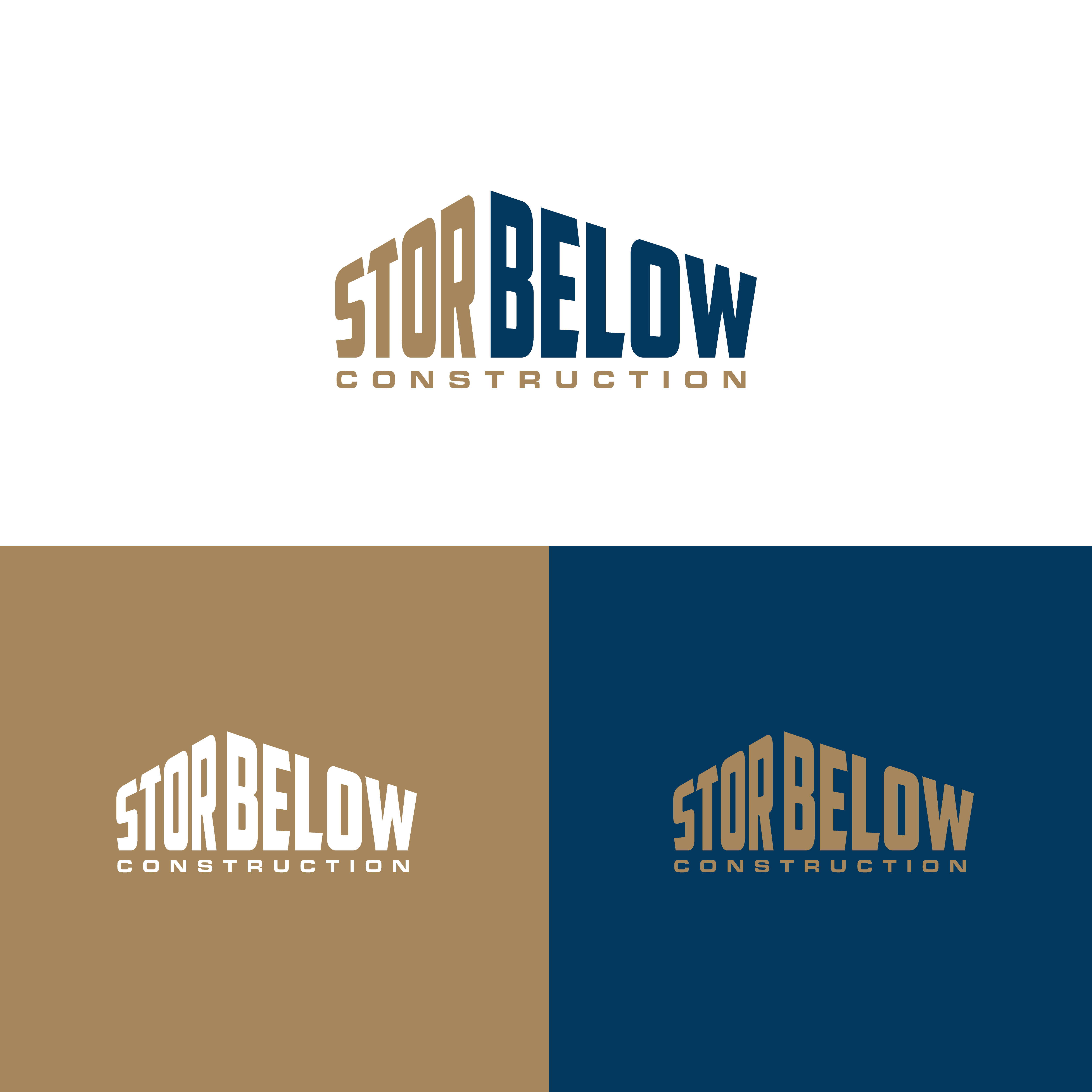 Logo Design by M Art & Design for StorBelow | Design #30170388