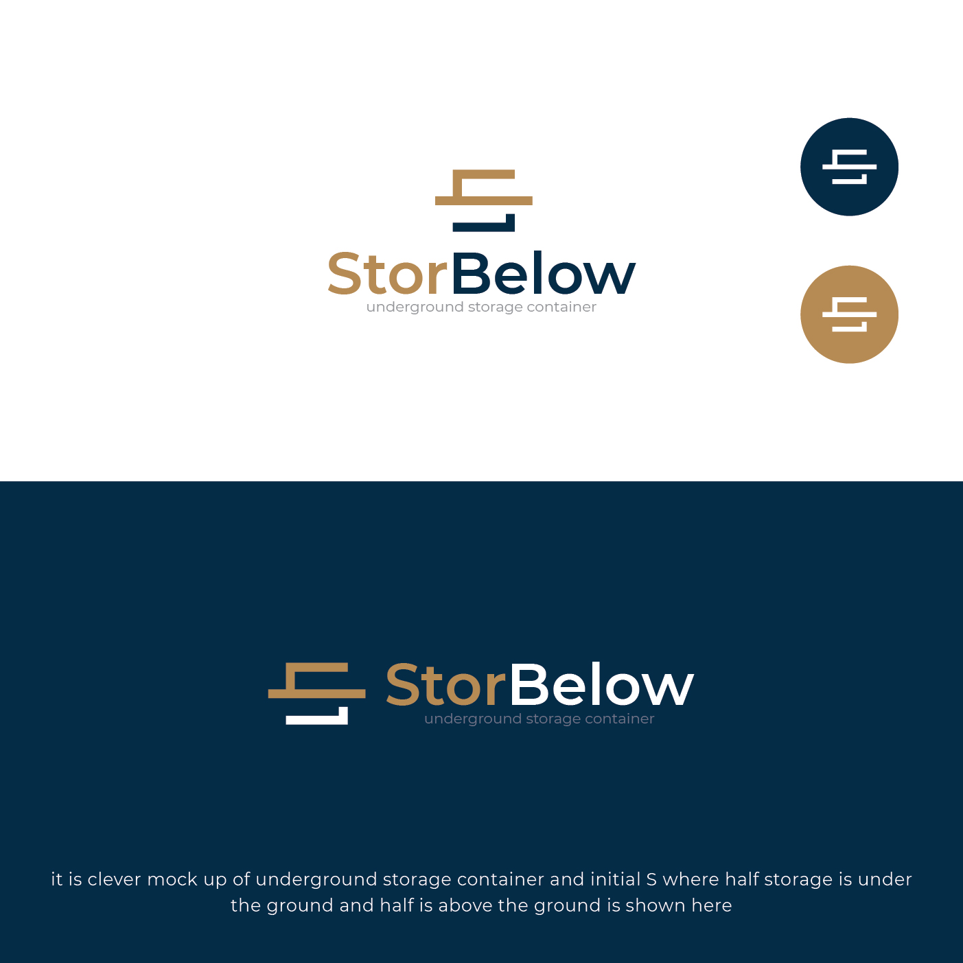 Logo Design by nandkumar for StorBelow | Design #30157466