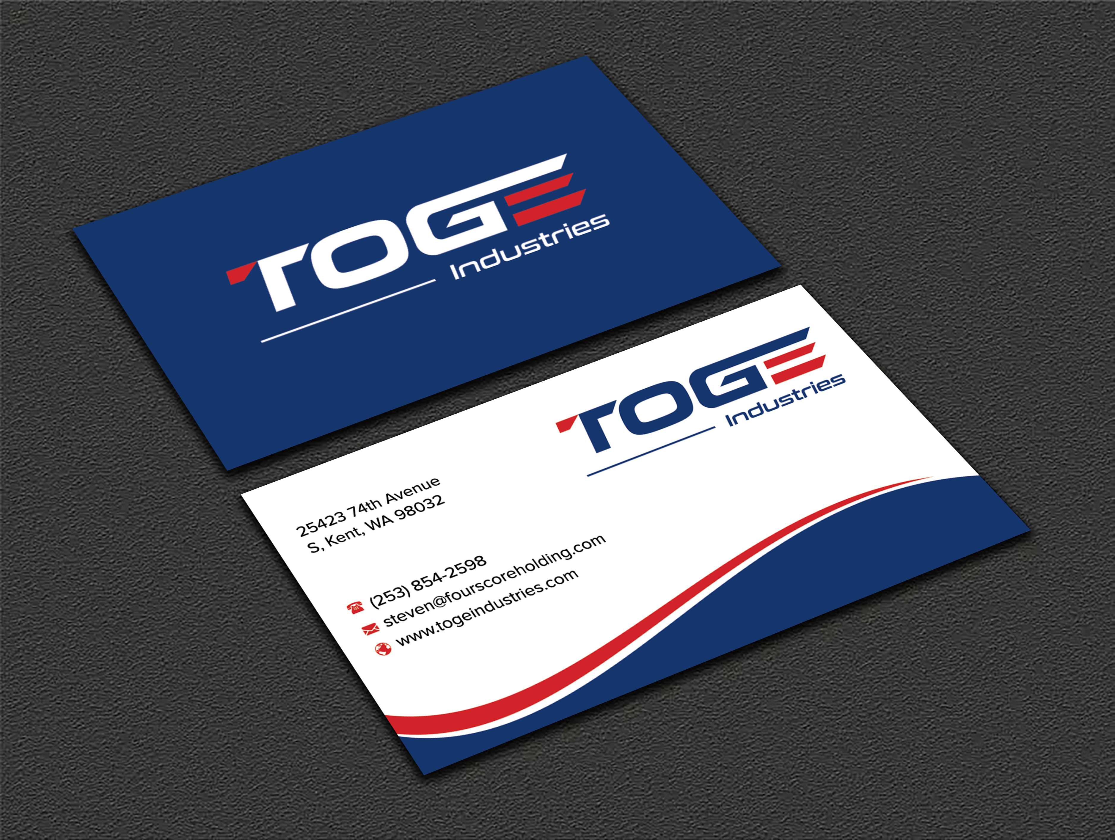 Diseño de Tarjeta de Presentación por sadikul islam para Fourscore Holding Inc | Diseño #30158247