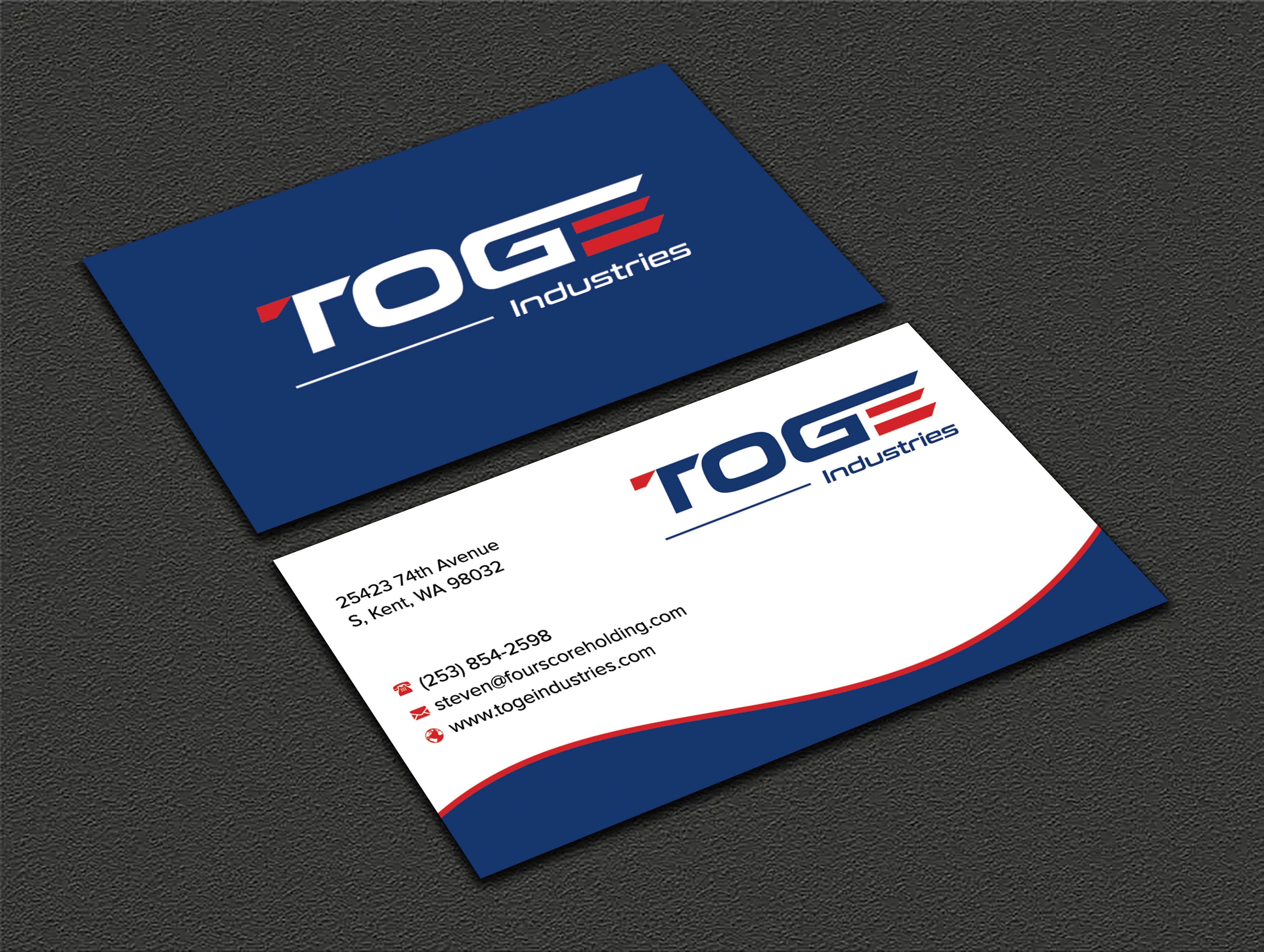 Business Card Design by sadikul islam for Fourscore Holding Inc | Design #30162765