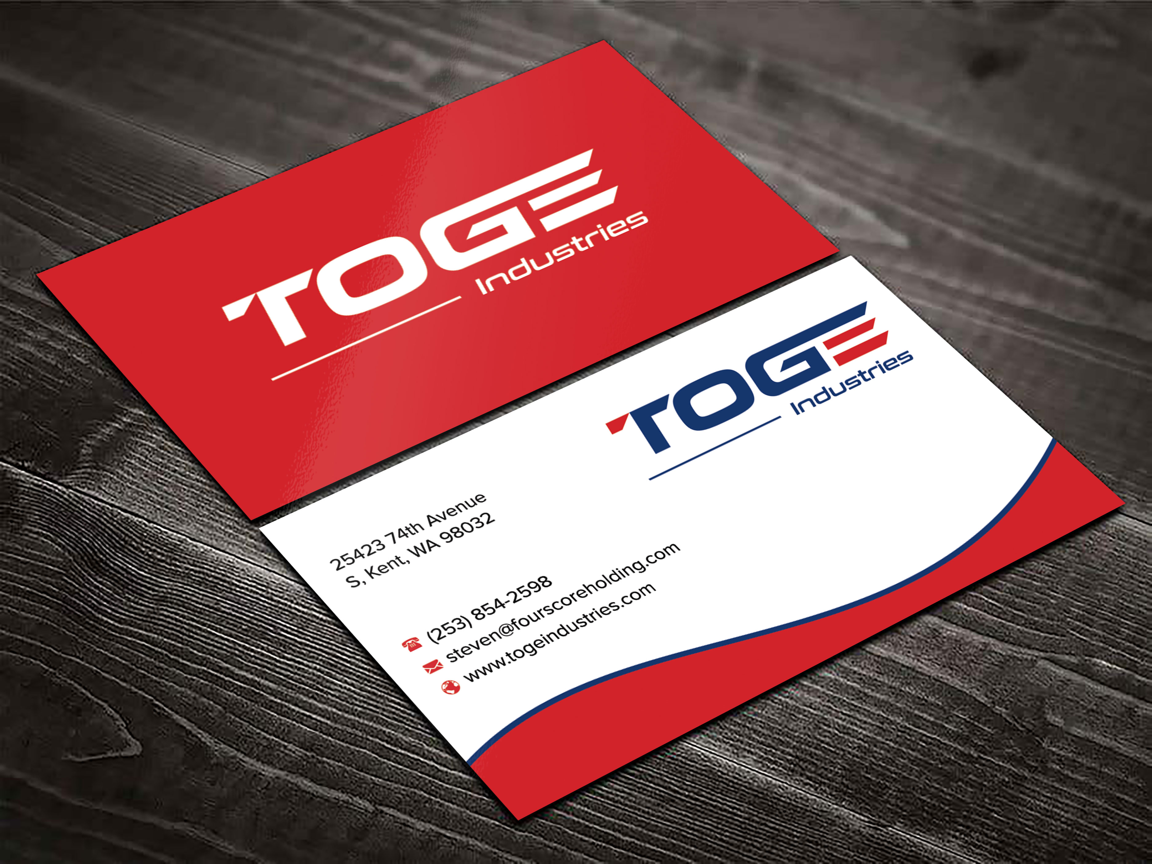 Diseño de Tarjeta de Presentación por sadikul islam para Fourscore Holding Inc | Diseño #30162819