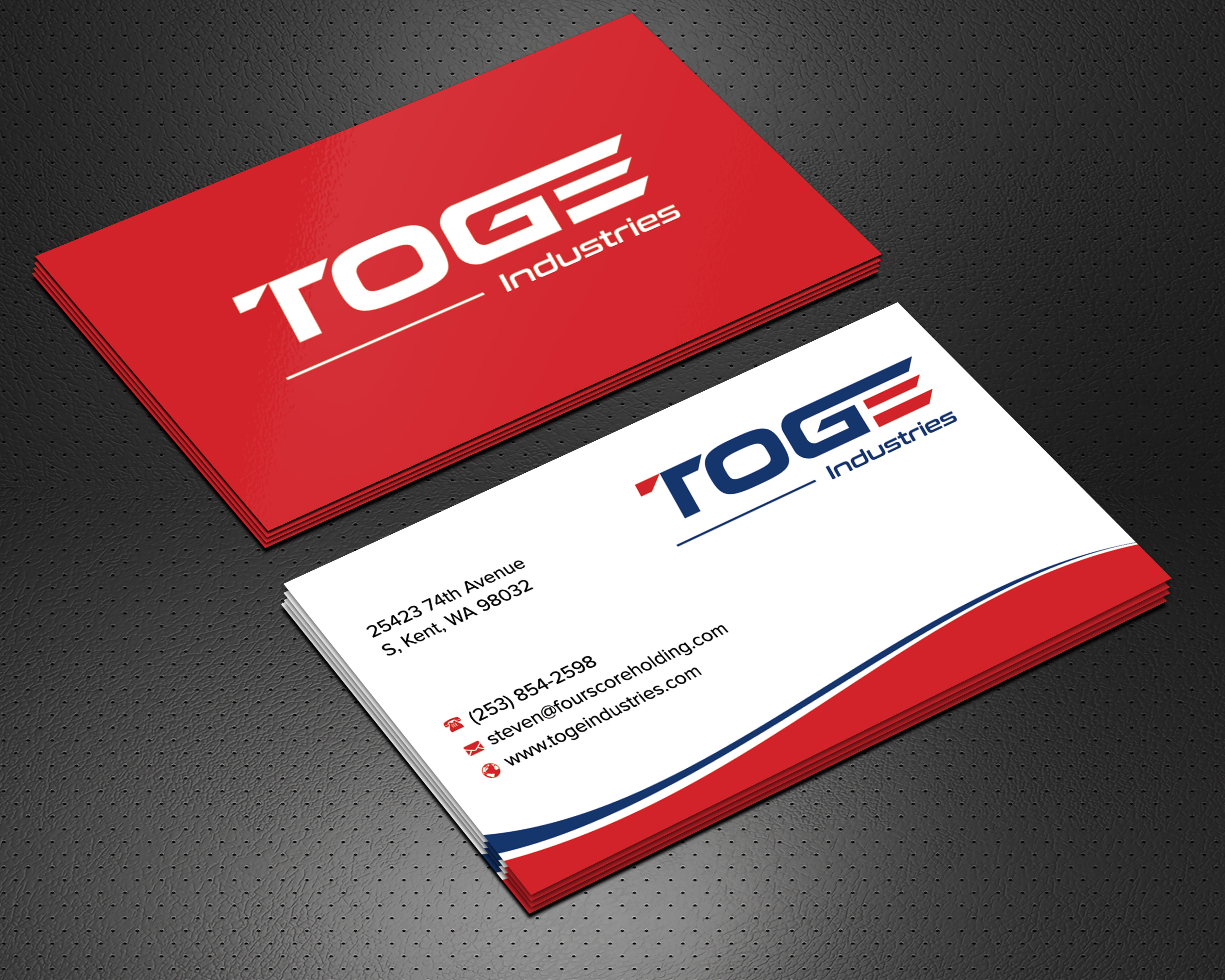 Diseño de Tarjeta de Presentación por sadikul islam para Fourscore Holding Inc | Diseño #30166157