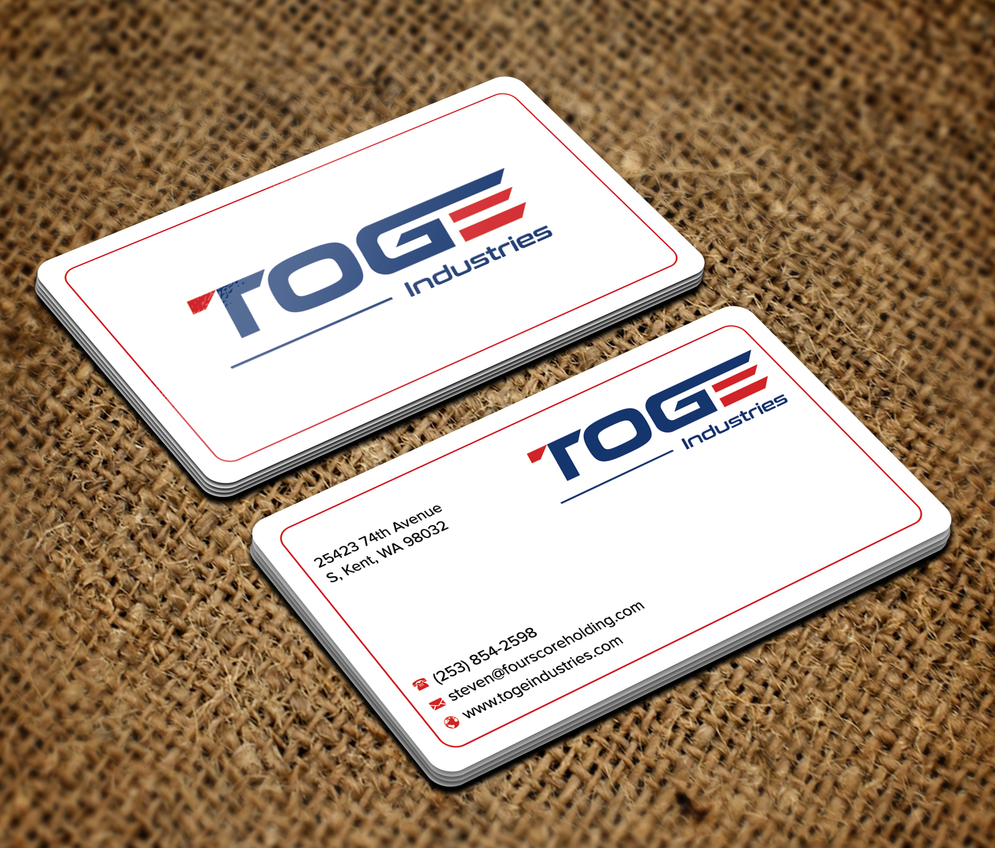 Diseño de Tarjeta de Presentación por sadikul islam para Fourscore Holding Inc | Diseño #30204491