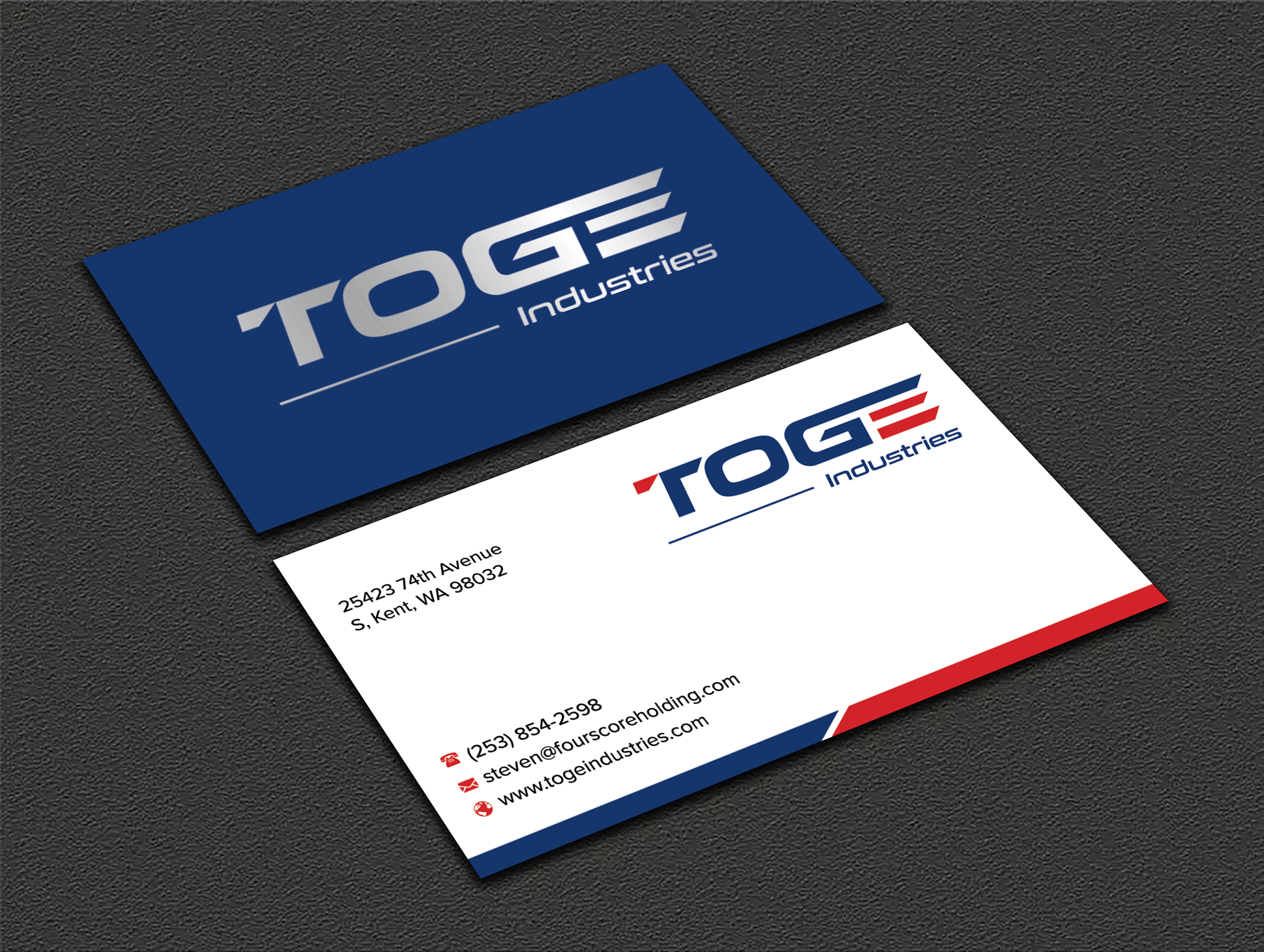 Diseño de Tarjeta de Presentación por sadikul islam para Fourscore Holding Inc | Diseño #30204717