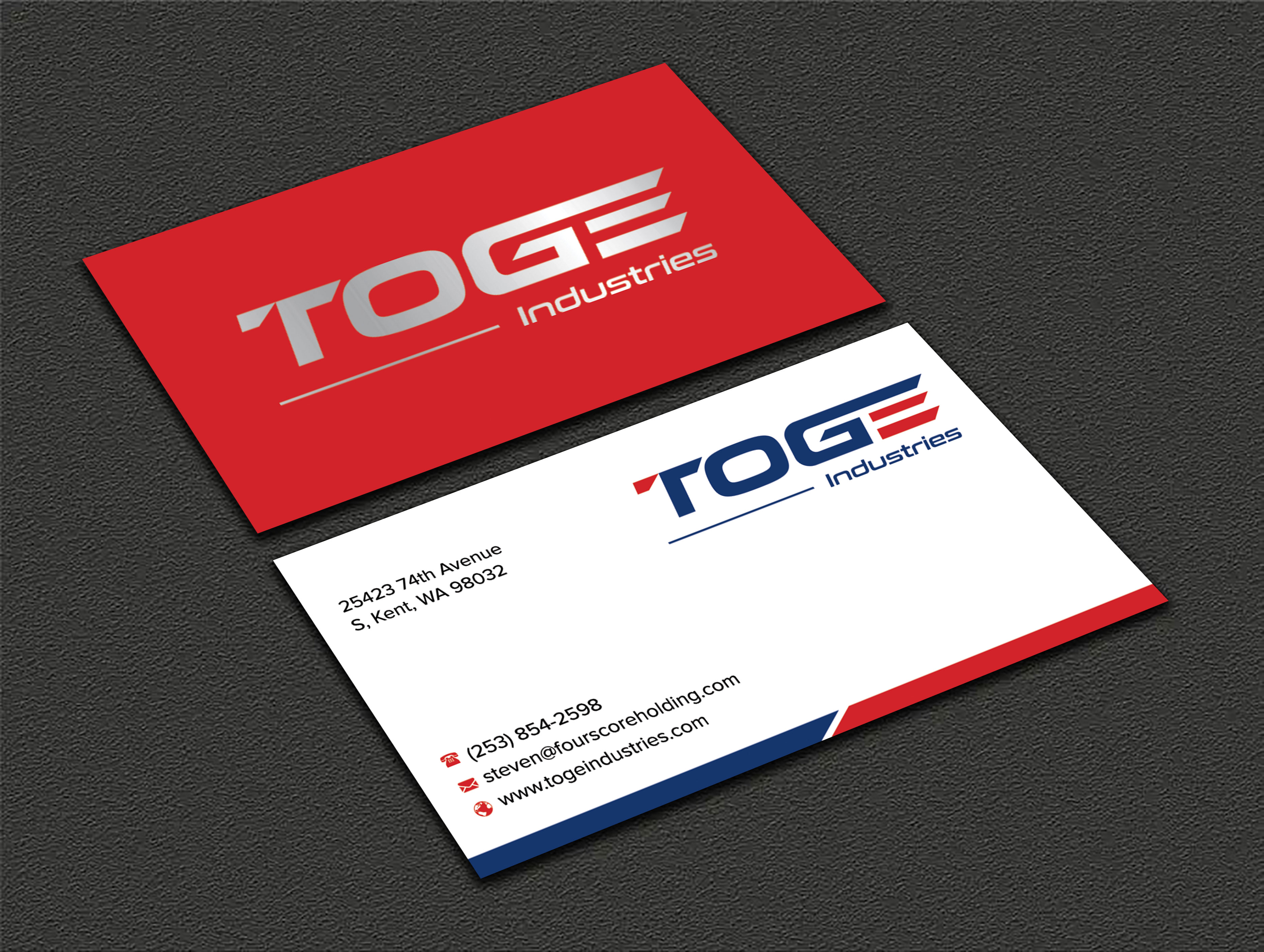 Diseño de Tarjeta de Presentación por sadikul islam para Fourscore Holding Inc | Diseño #30204718