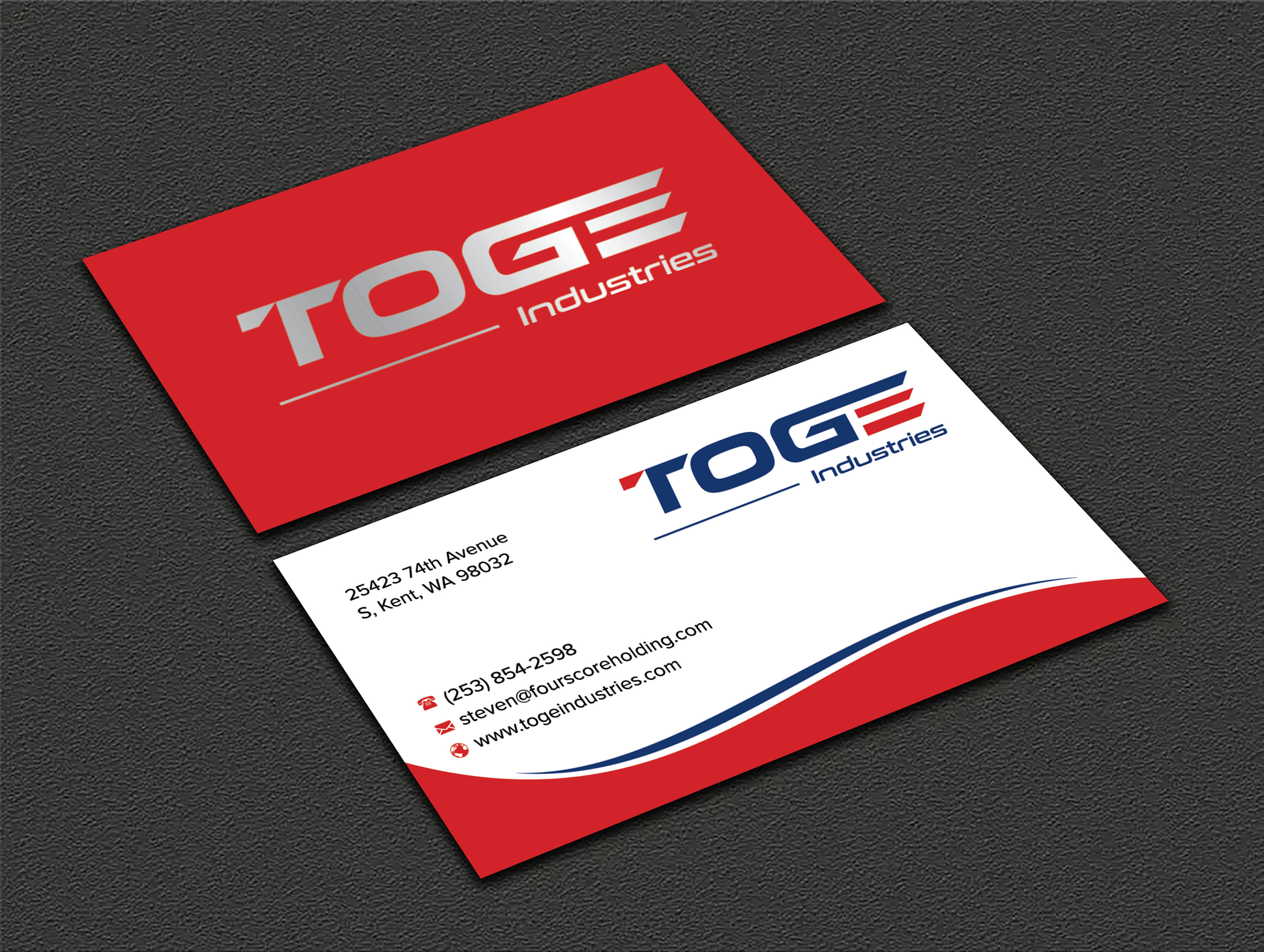 Business Card Design by sadikul islam for Fourscore Holding Inc | Design #30212355