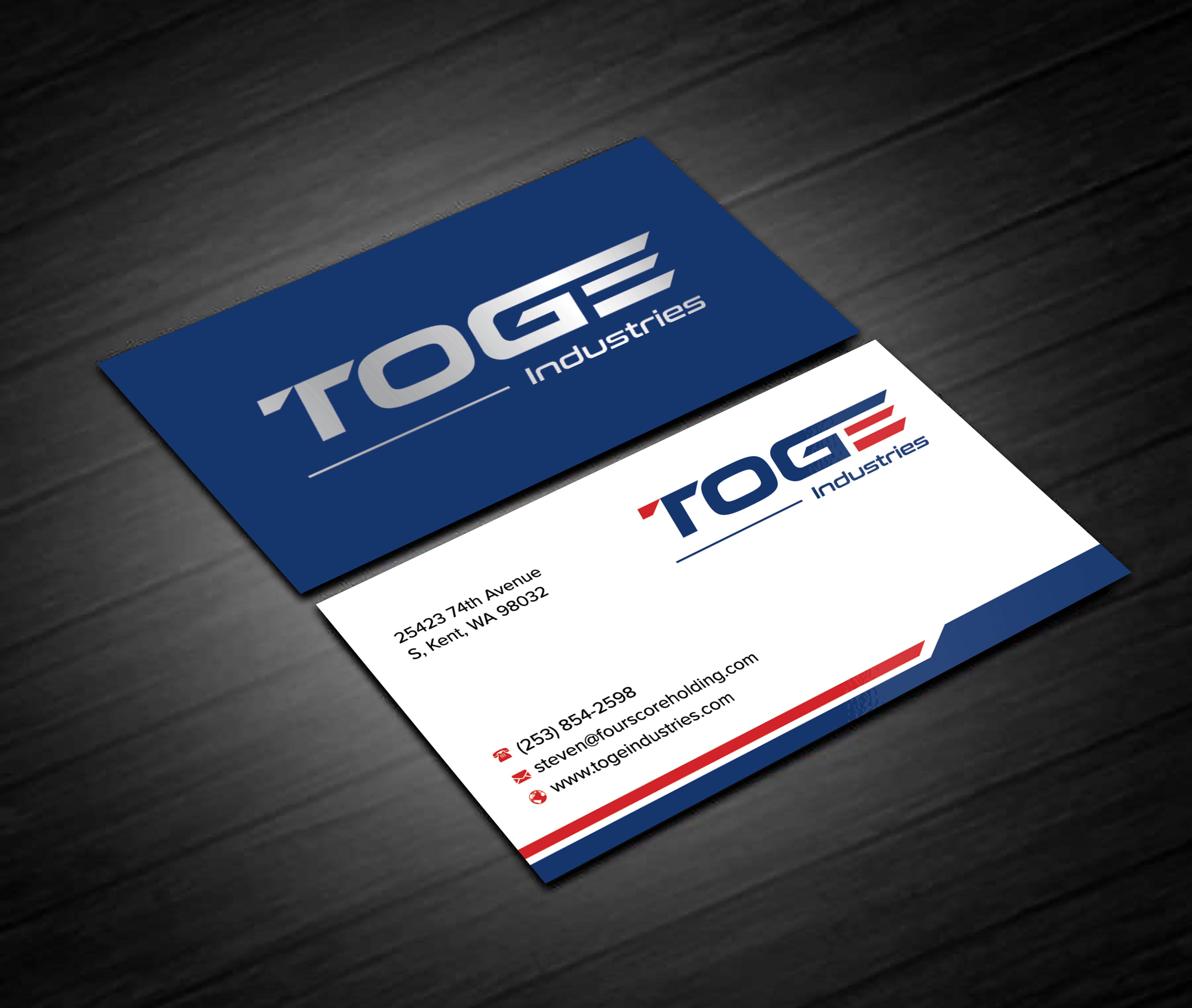 Business Card Design by sadikul islam for Fourscore Holding Inc | Design #30212364