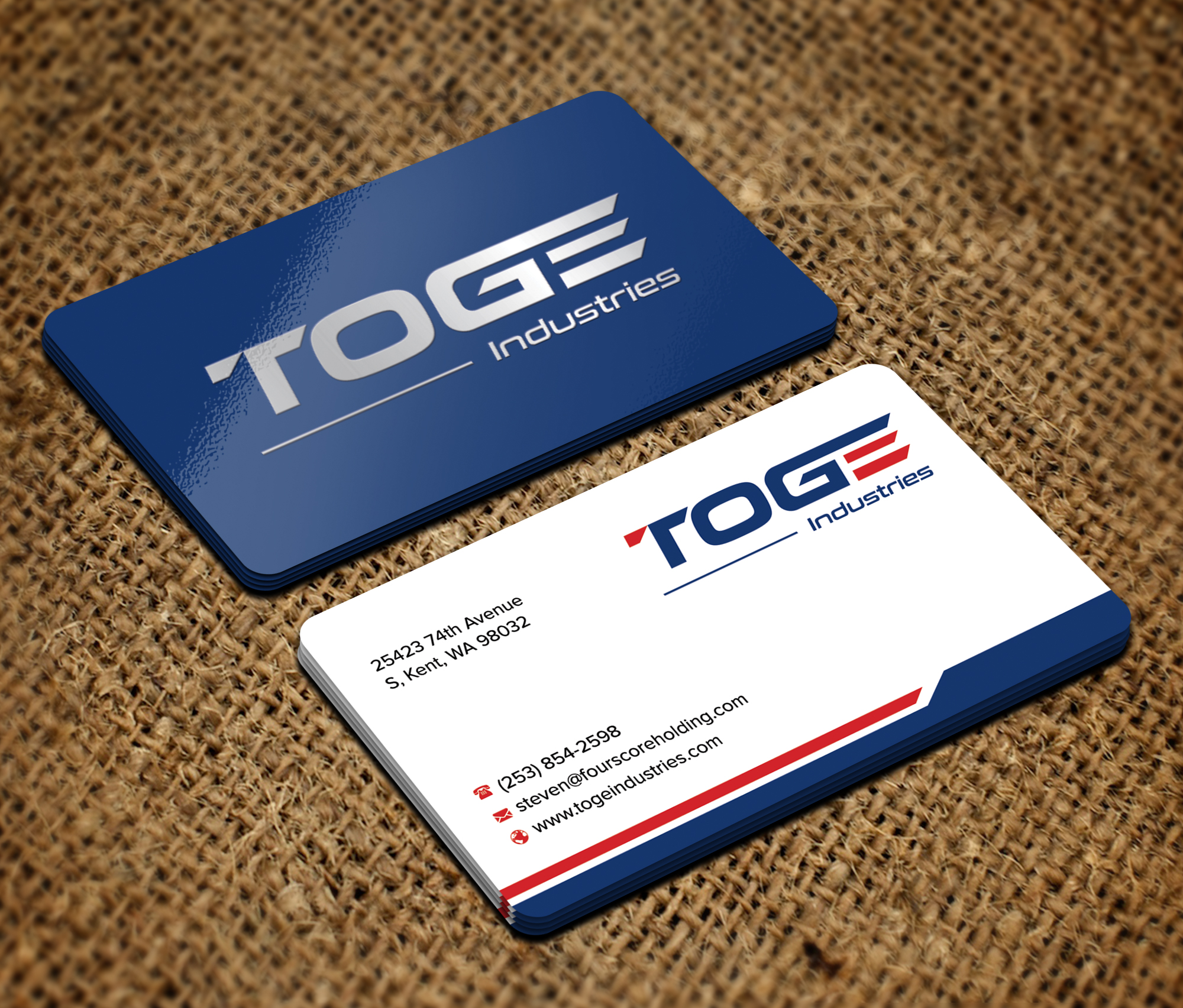 Business Card Design by sadikul islam for Fourscore Holding Inc | Design #30212366
