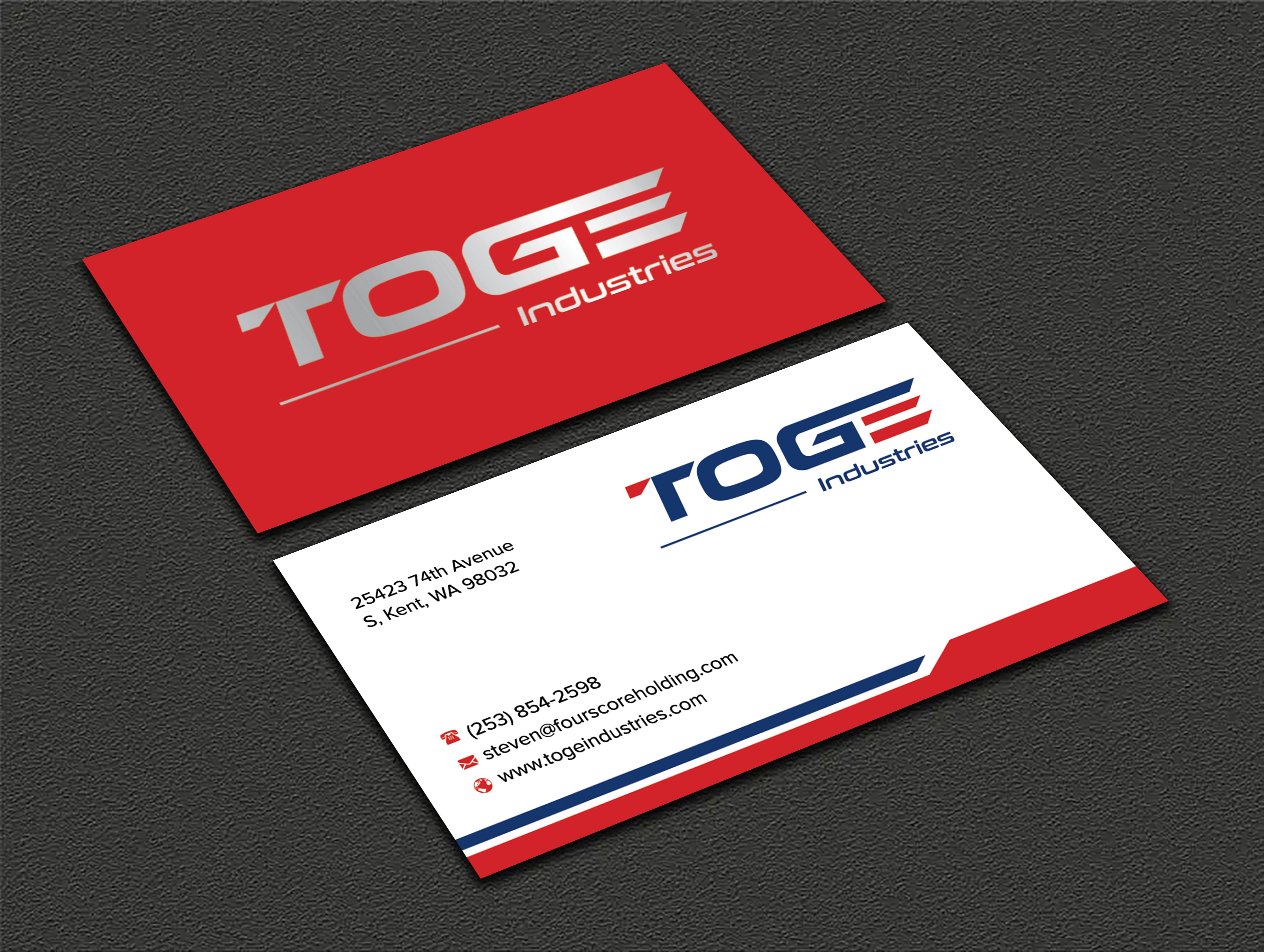 Business Card Design by sadikul islam for Fourscore Holding Inc | Design #30212369