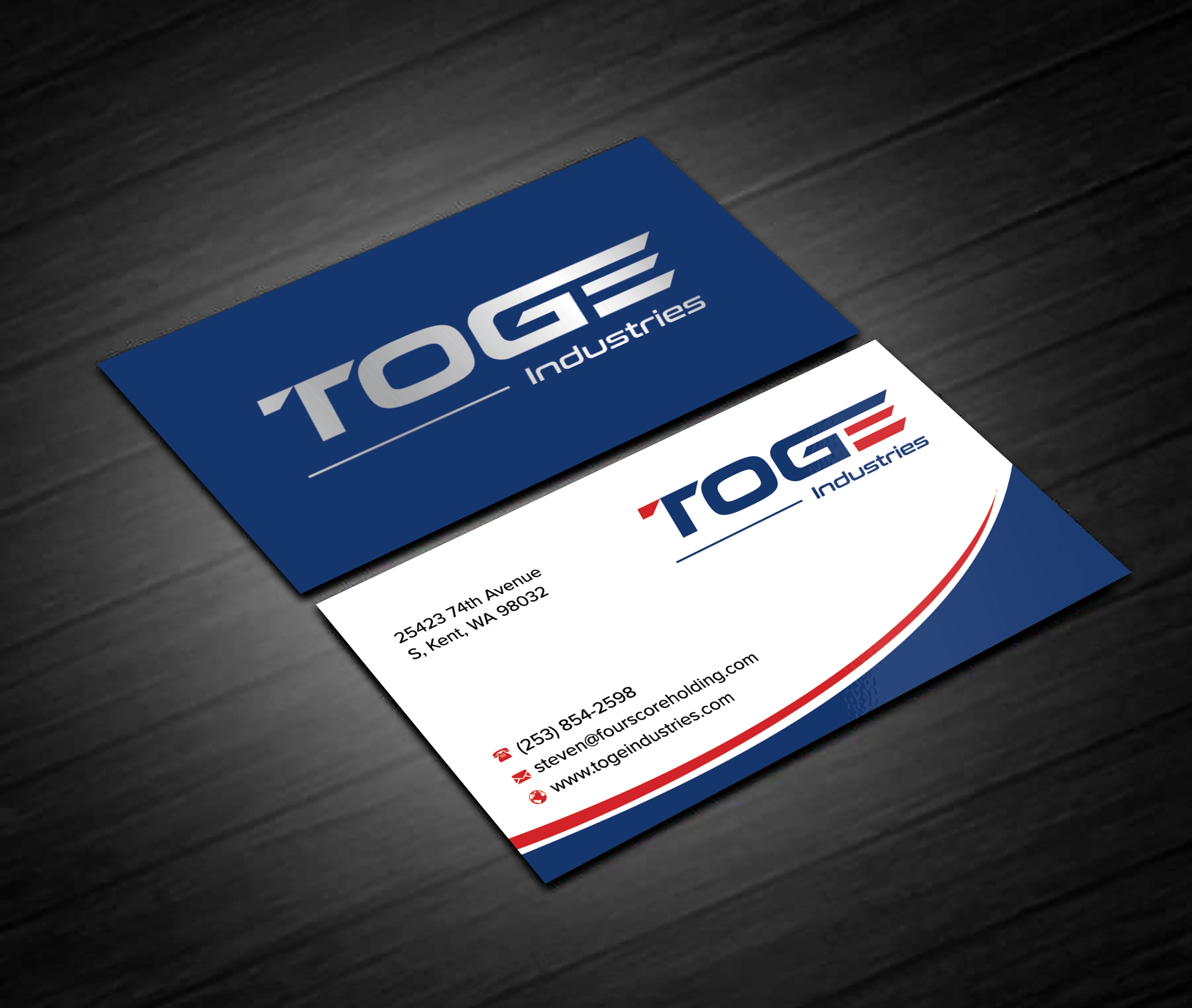 Business Card Design by sadikul islam for Fourscore Holding Inc | Design #30212373