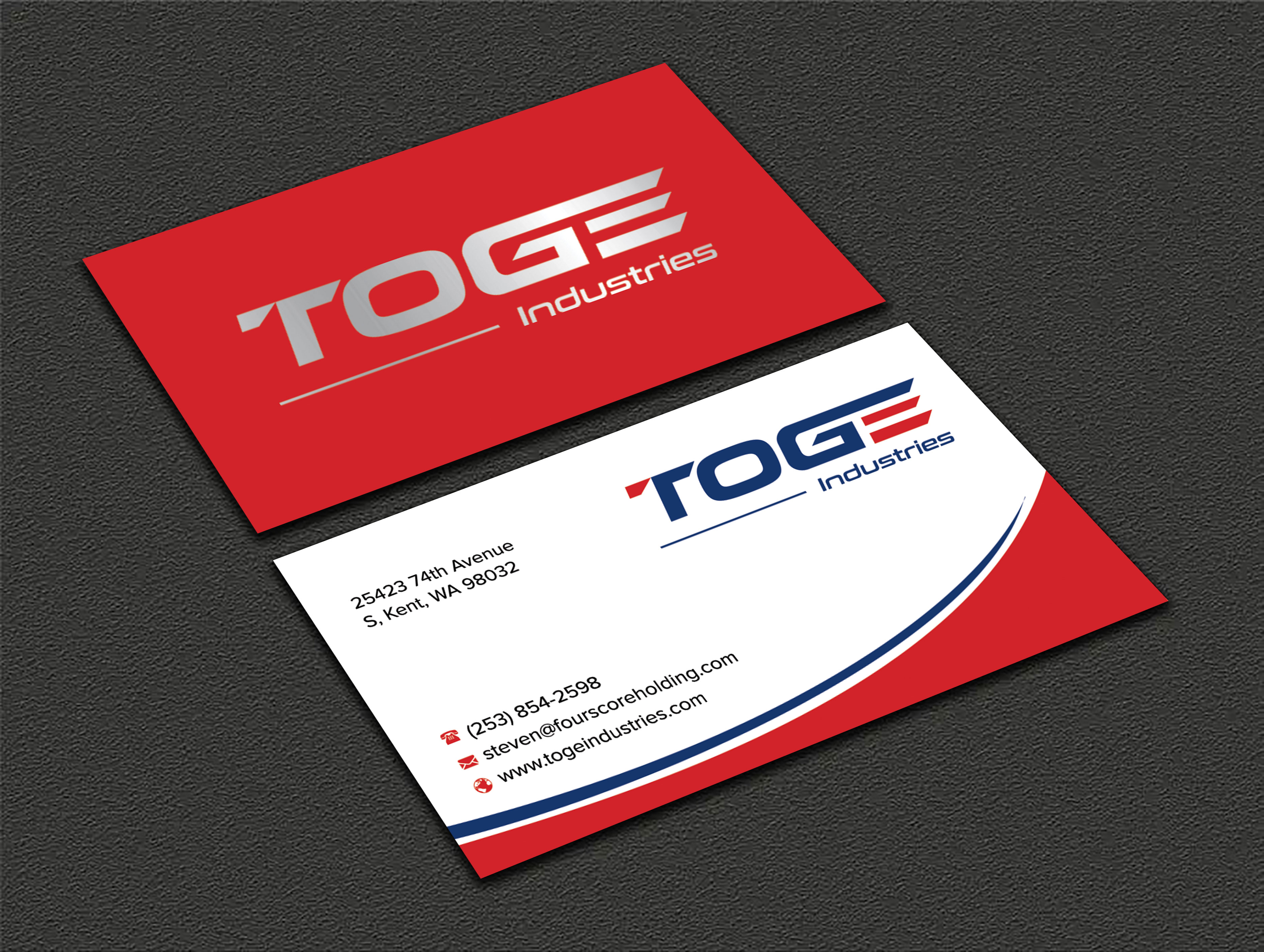 Business Card Design by sadikul islam for Fourscore Holding Inc | Design #30212375
