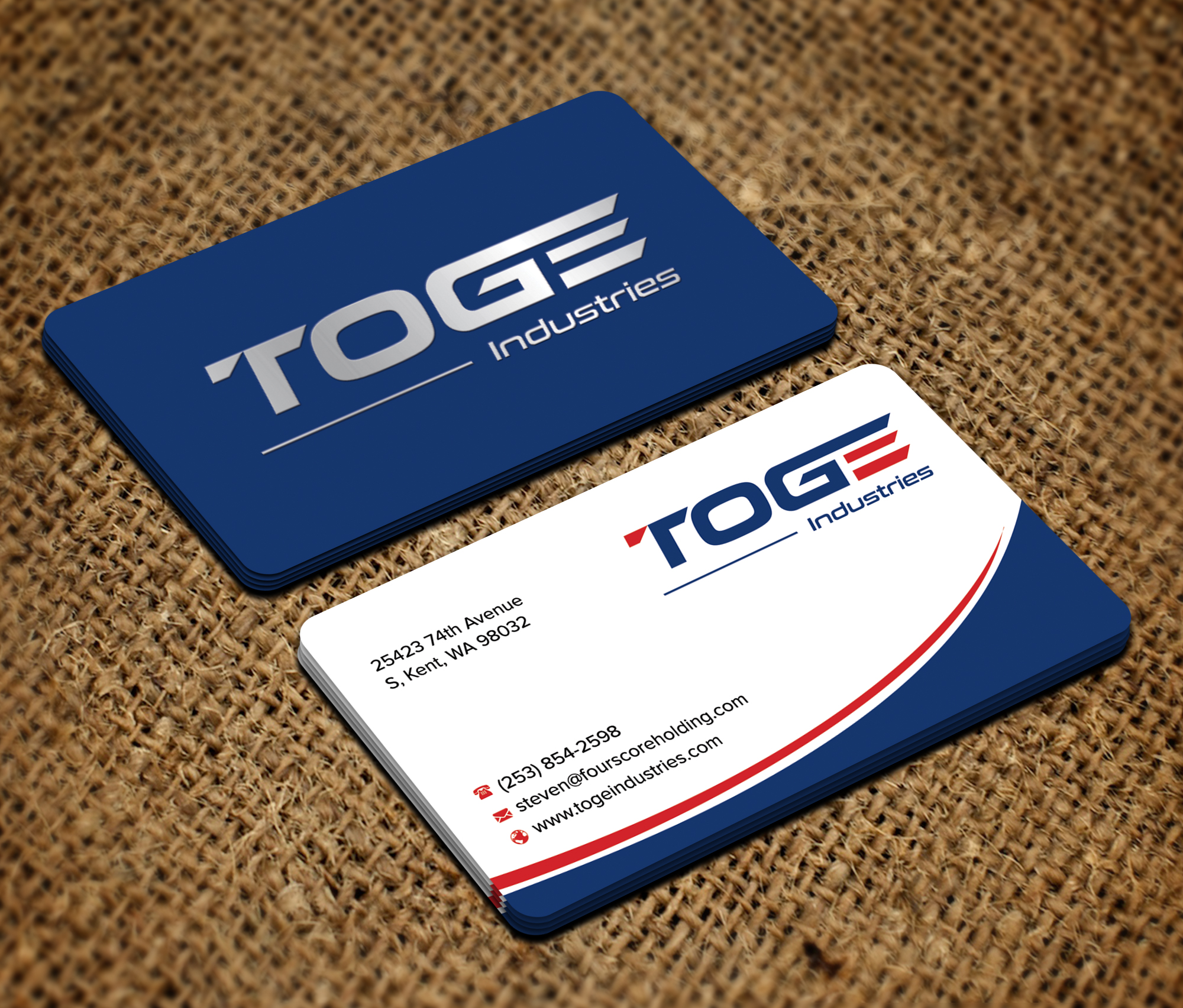 Business Card Design by sadikul islam for Fourscore Holding Inc | Design #30212377