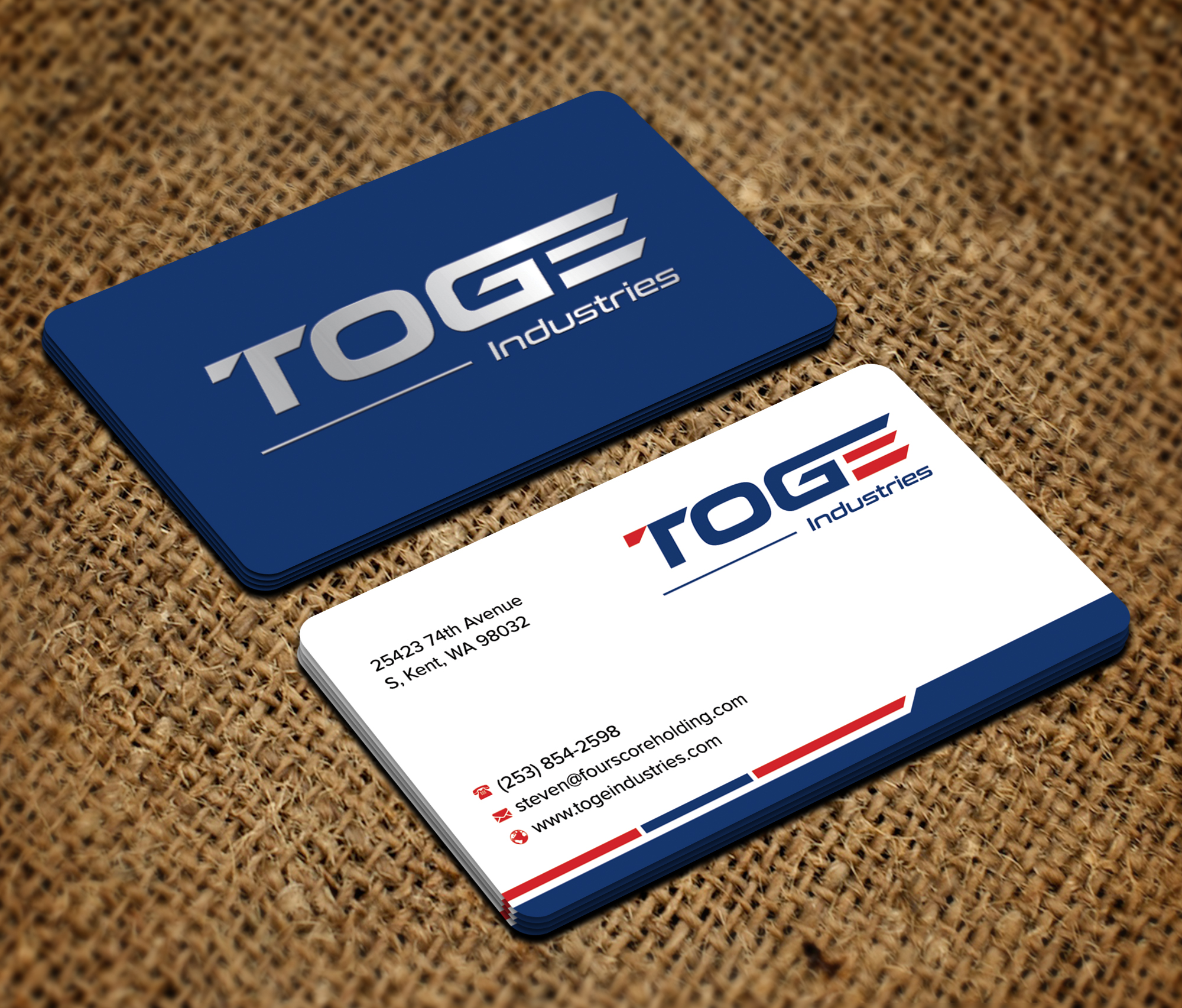 Business Card Design by sadikul islam for Fourscore Holding Inc | Design #30214802