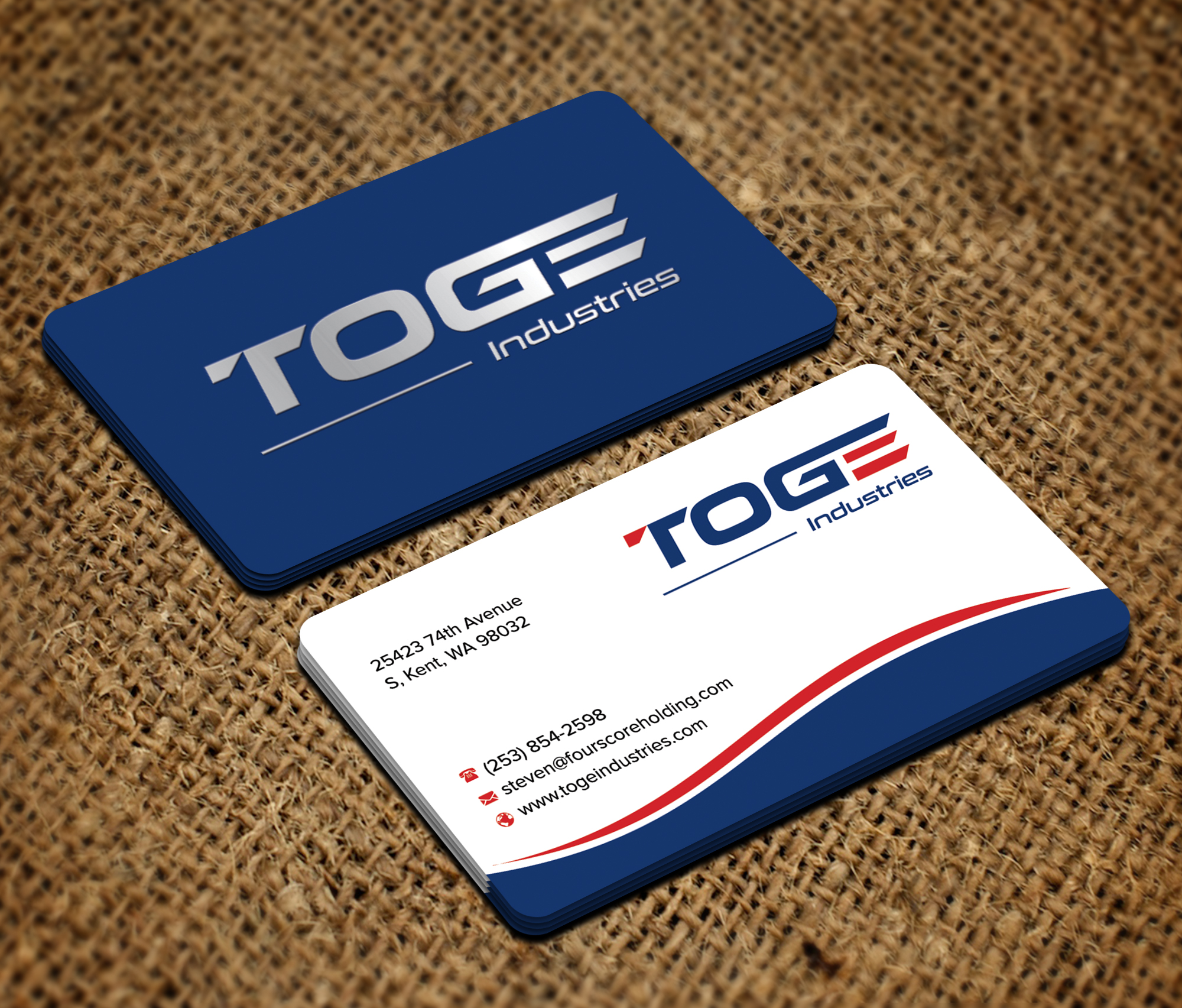 Business Card Design by sadikul islam for Fourscore Holding Inc | Design #30214853