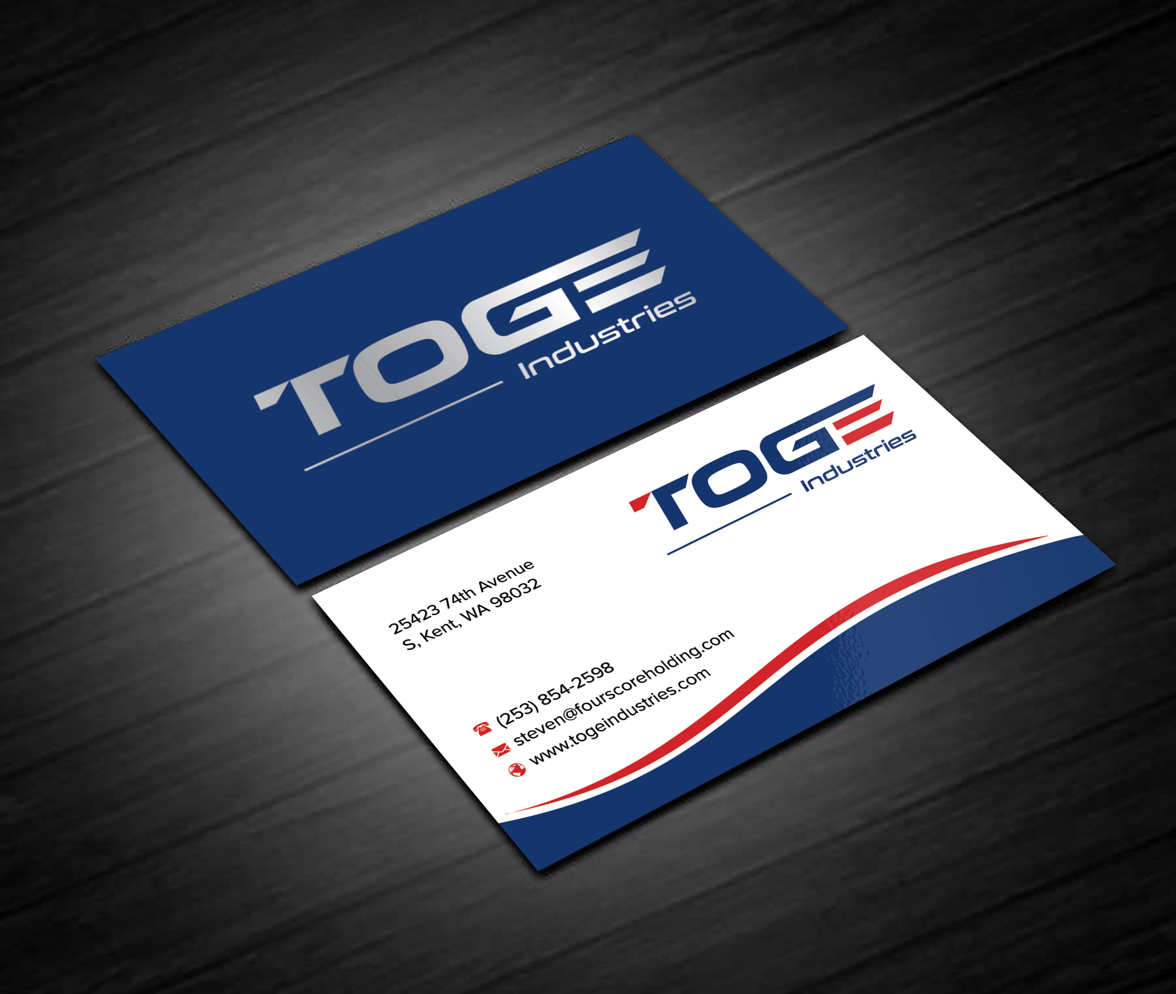 Business Card Design by sadikul islam for Fourscore Holding Inc | Design #30214854