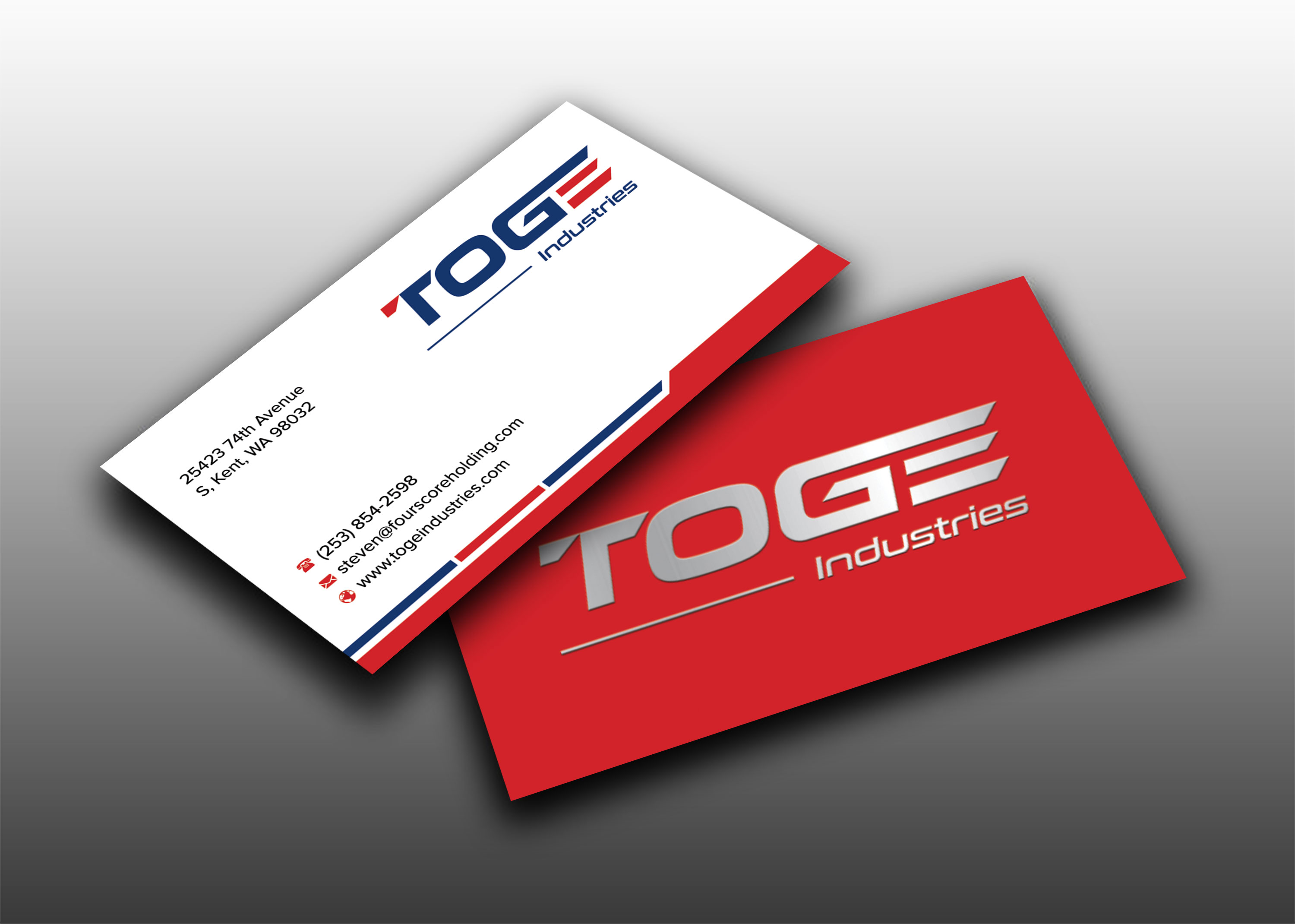 Business Card Design by sadikul islam for Fourscore Holding Inc | Design #30214857