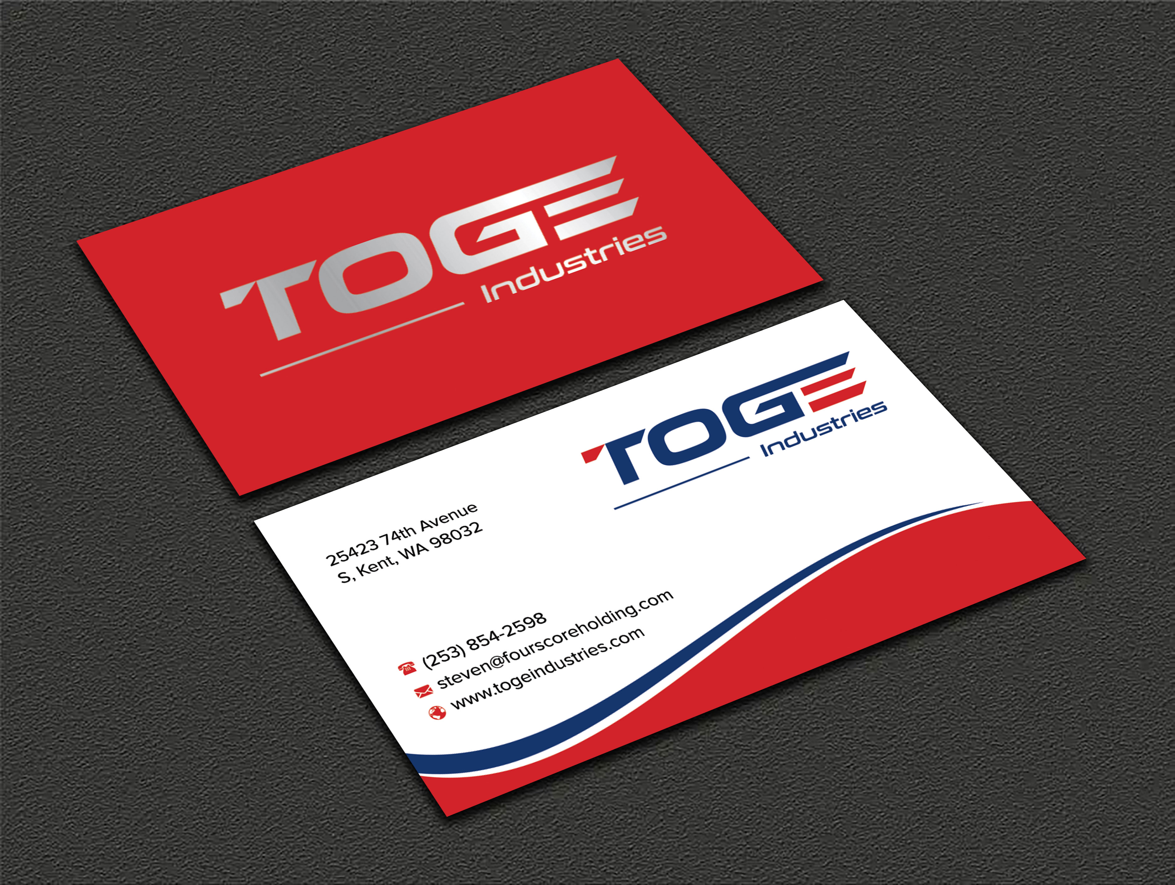 Business Card Design by sadikul islam for Fourscore Holding Inc | Design #30214859