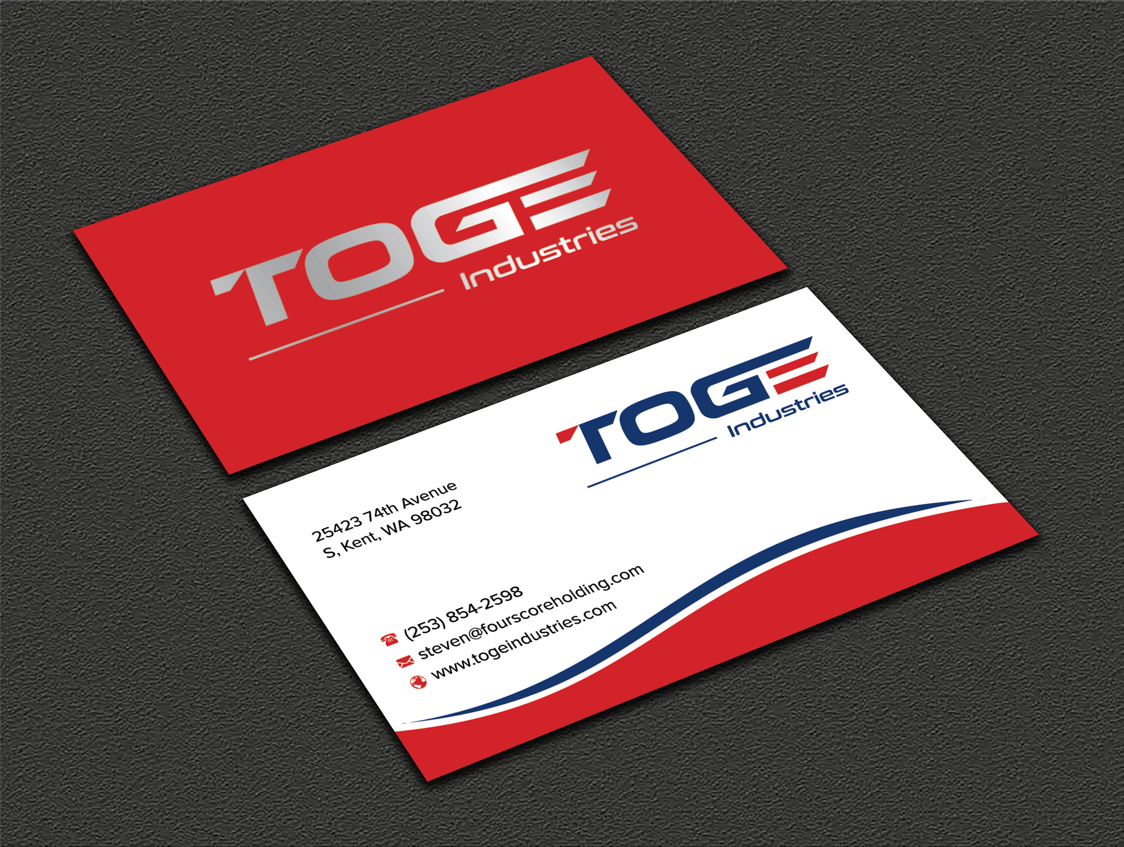 Business Card Design by sadikul islam for Fourscore Holding Inc | Design #30214861