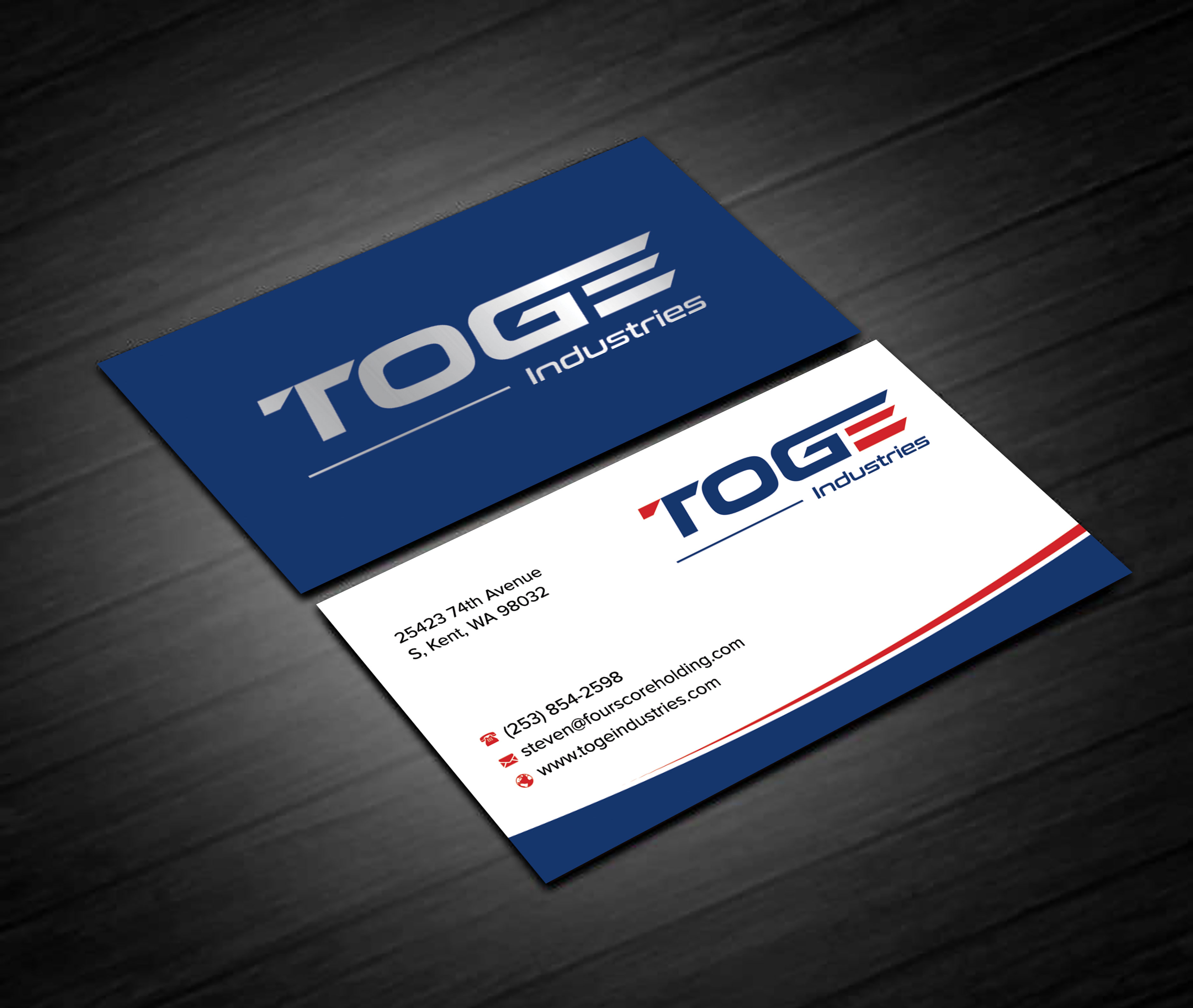 Business Card Design by sadikul islam for Fourscore Holding Inc | Design #30214865
