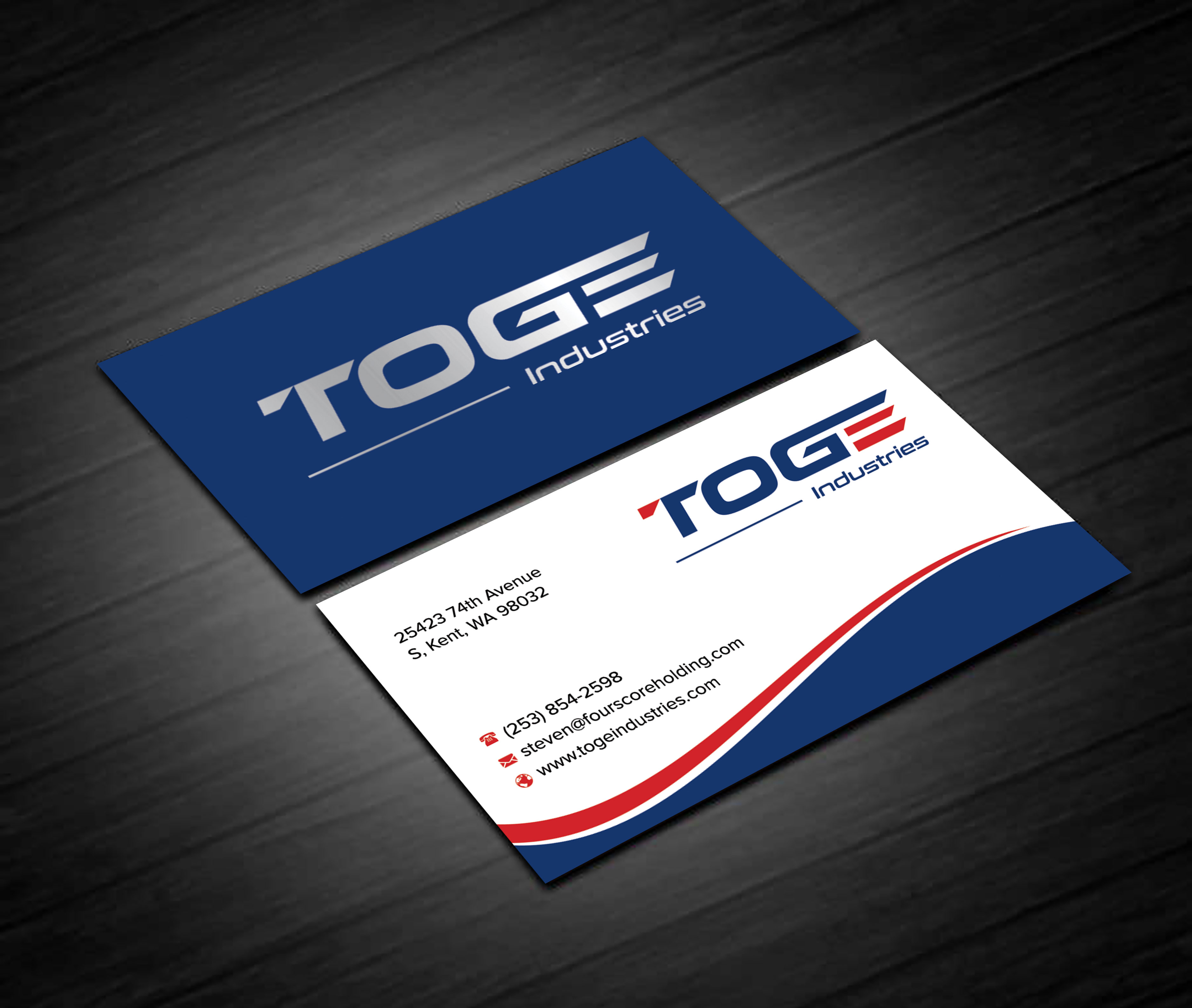 Business Card Design by sadikul islam for Fourscore Holding Inc | Design #30214867