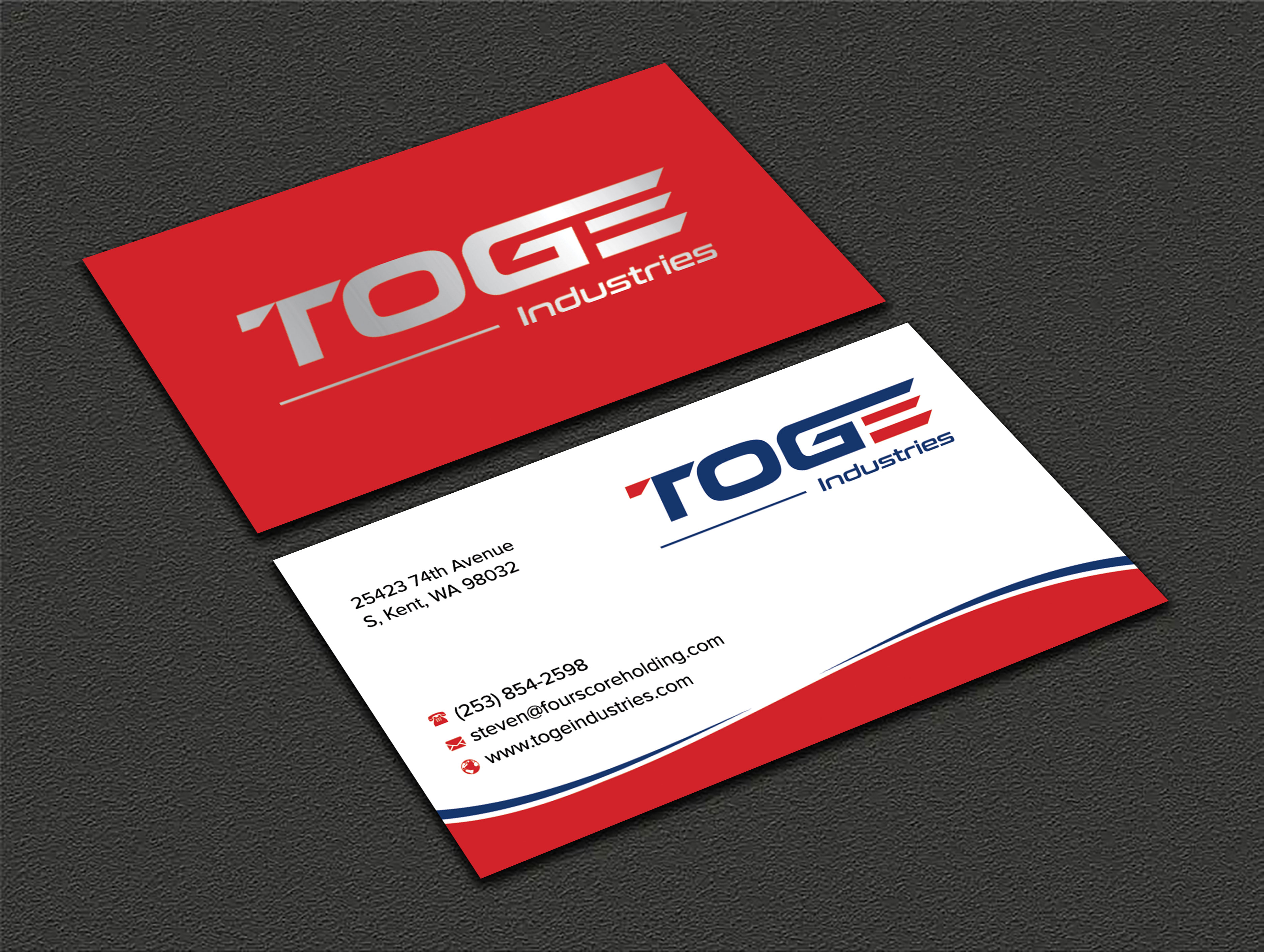 Business Card Design by sadikul islam for Fourscore Holding Inc | Design #30214872