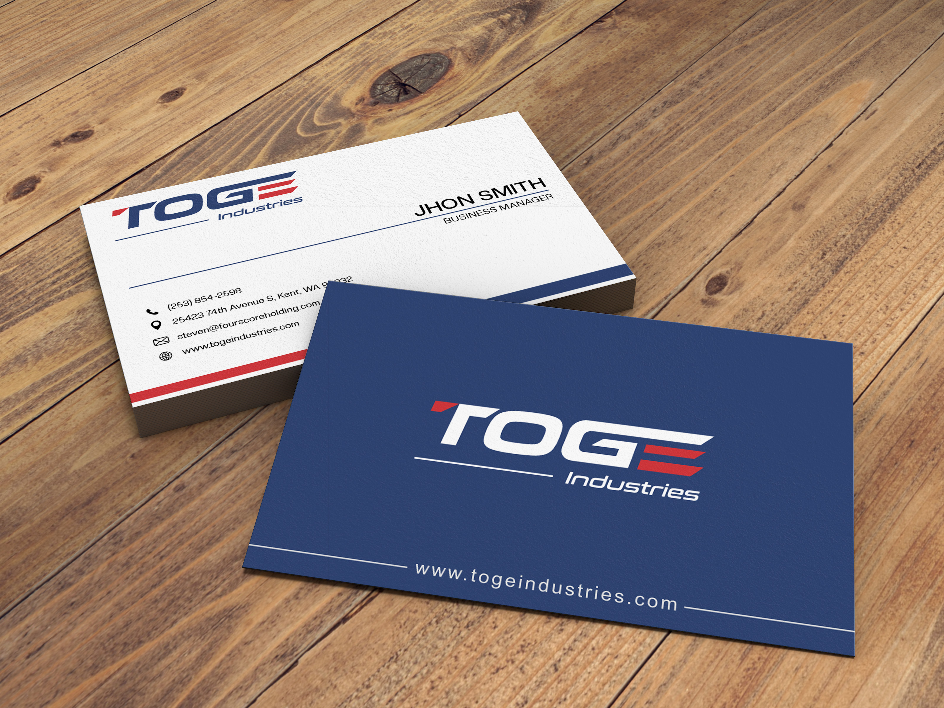 Design de Carte de Visite par Freedom pour Fourscore Holding Inc | Design #30160985