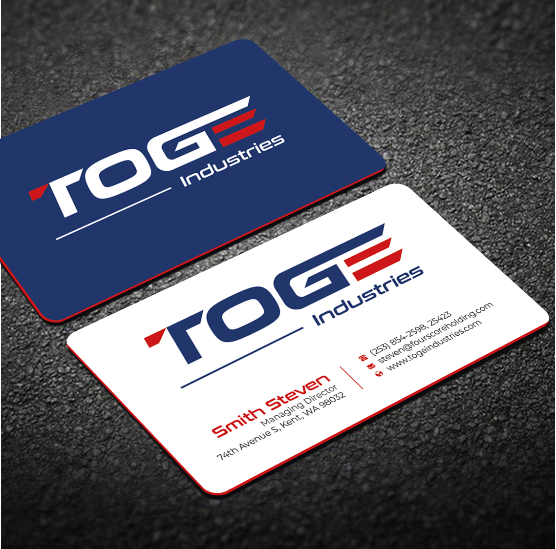 Diseño de Tarjeta de Presentación por Graphixpointt para Fourscore Holding Inc | Diseño #30166653