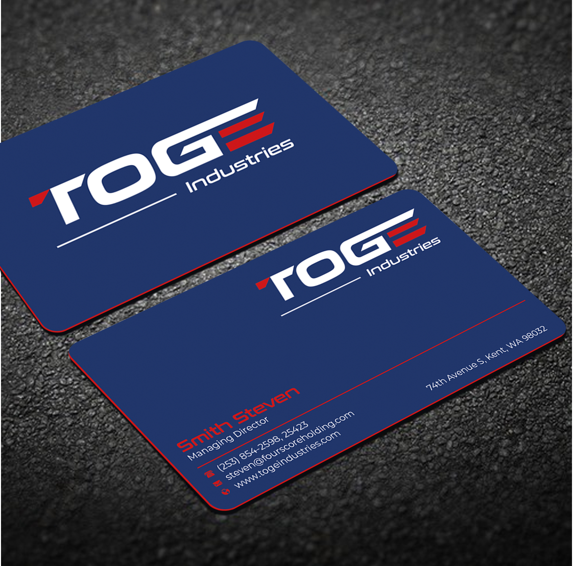 Business Card Design by Graphixpointt for Fourscore Holding Inc | Design #30166654