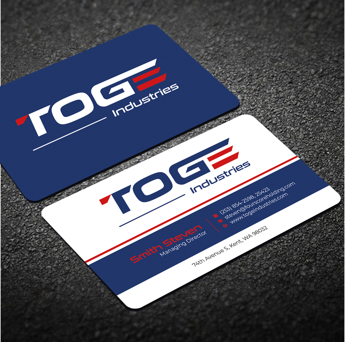 Diseño de Tarjeta de Presentación por Graphixpointt para Fourscore Holding Inc | Diseño #30166817